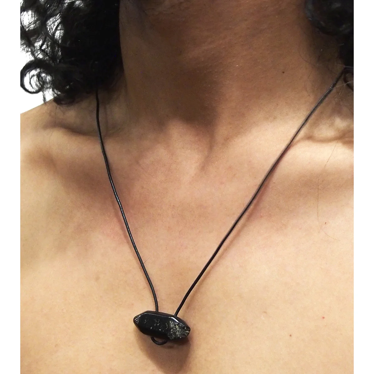 Jet Talismanic Heirloom Beads Antique Necklace D - Image 5