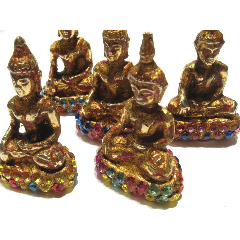 Jeweled Buddha Defeating Evil Statue - Image 2