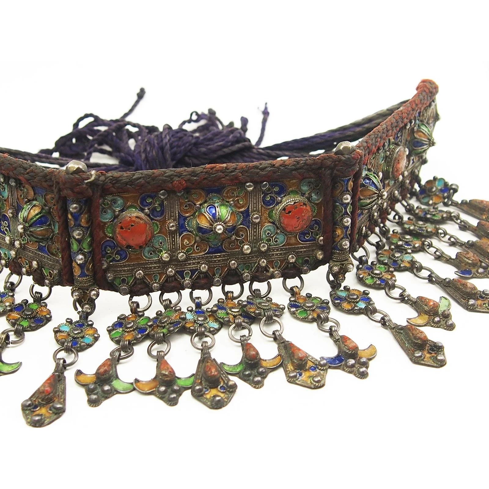 Kabyle Fine Enamel Diadem Crown - Image 5