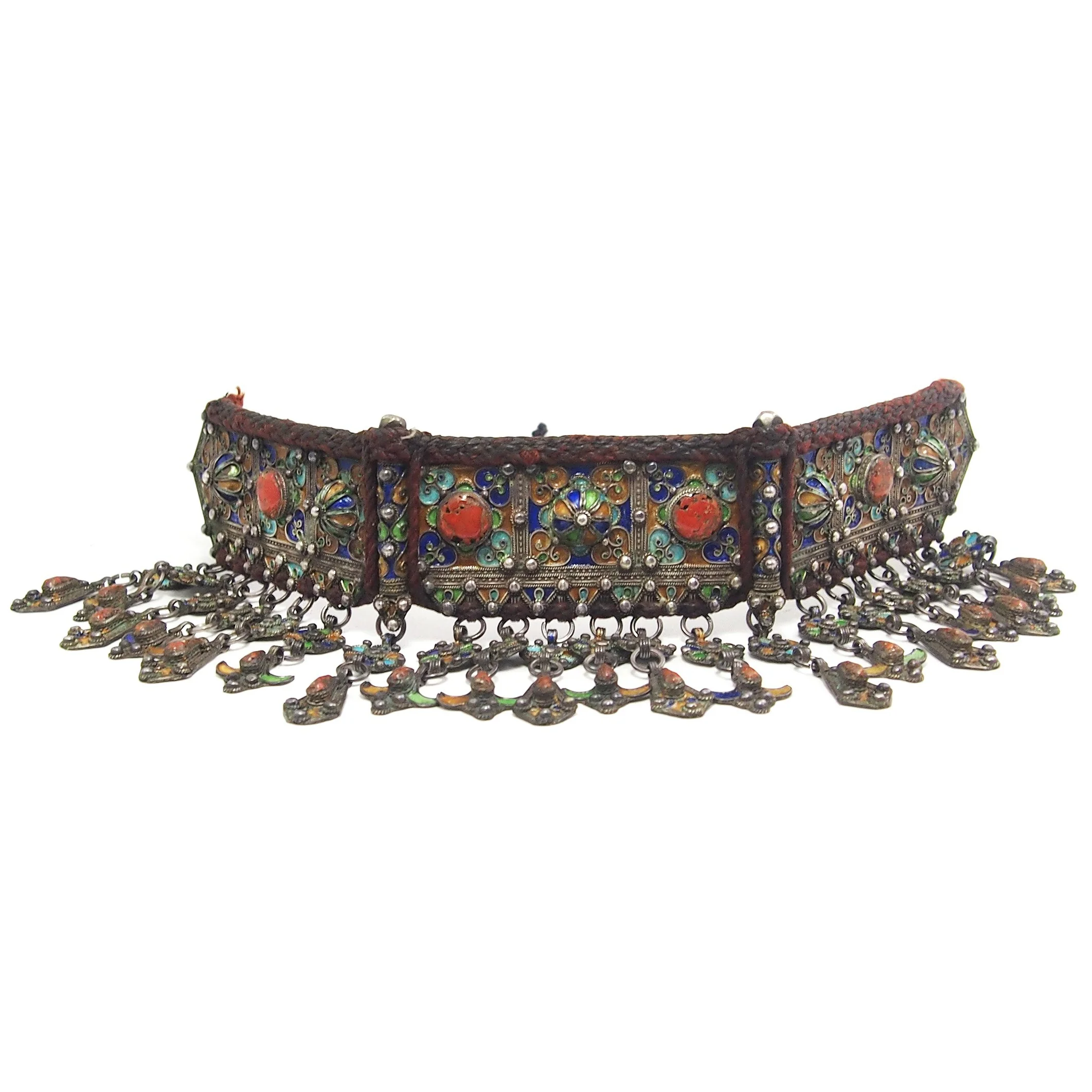 Kabyle Fine Enamel Diadem Crown - Image 6