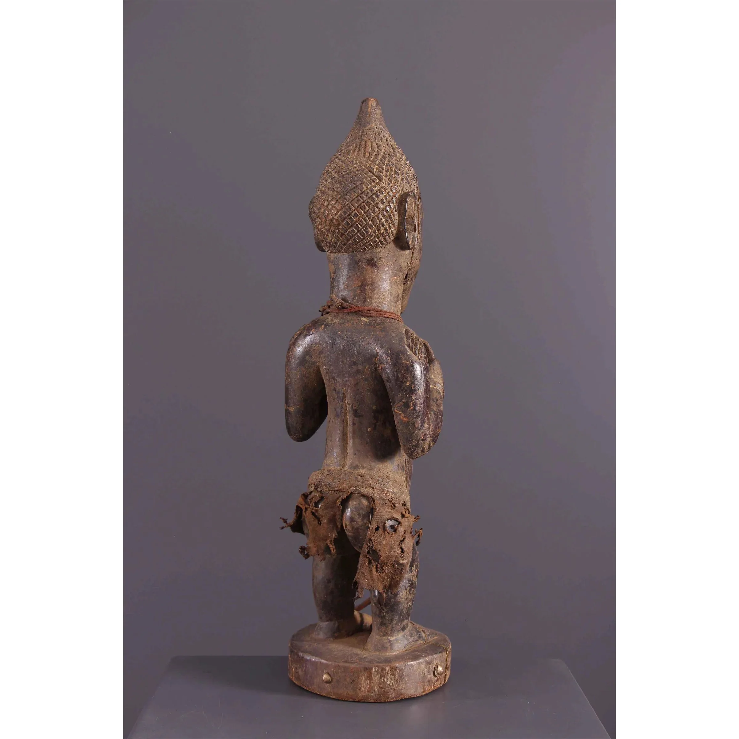Kongo Maternity Nkondi / Nkisi Power Statue, Congo #987 - Image 5