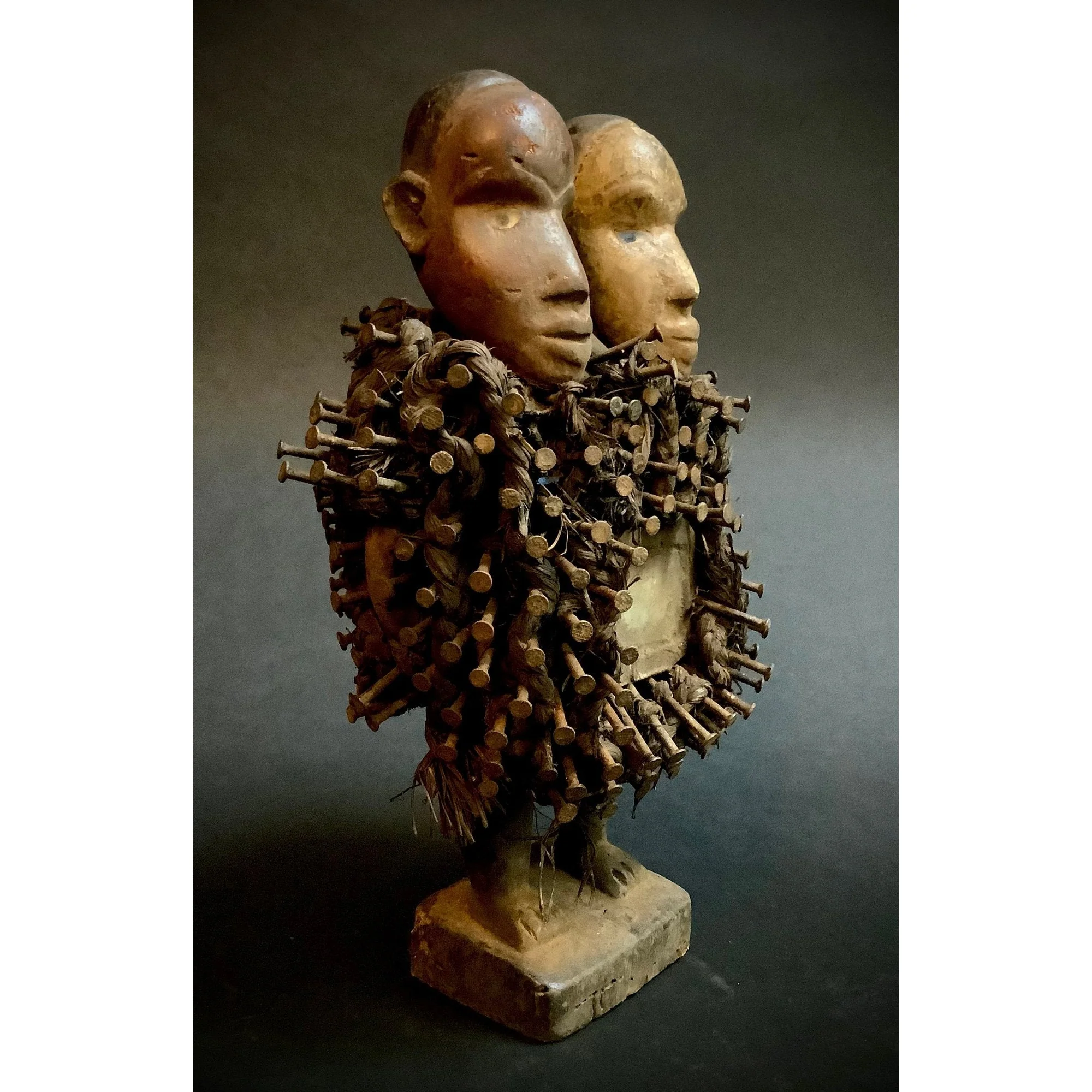 Kongo Nkisi Nkondi Fetish Figure, Congo #1016 - Image 3