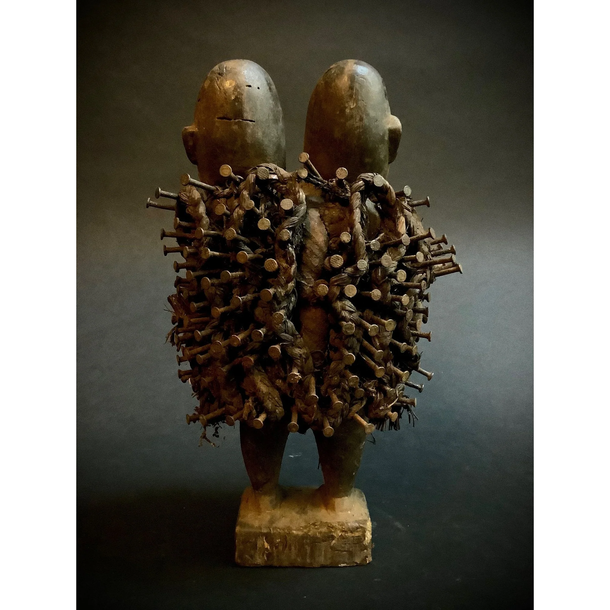 Kongo Nkisi Nkondi Fetish Figure, Congo #1016 - Image 6