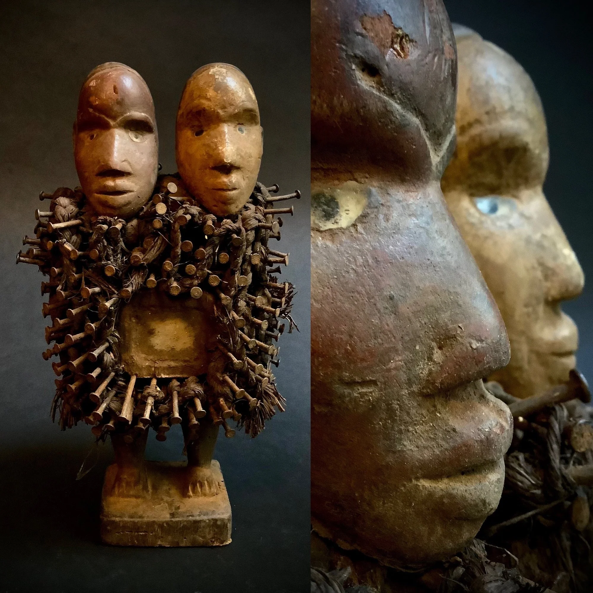 Kongo Nkisi Nkondi Fetish Figure, Congo #1016 - Image 8
