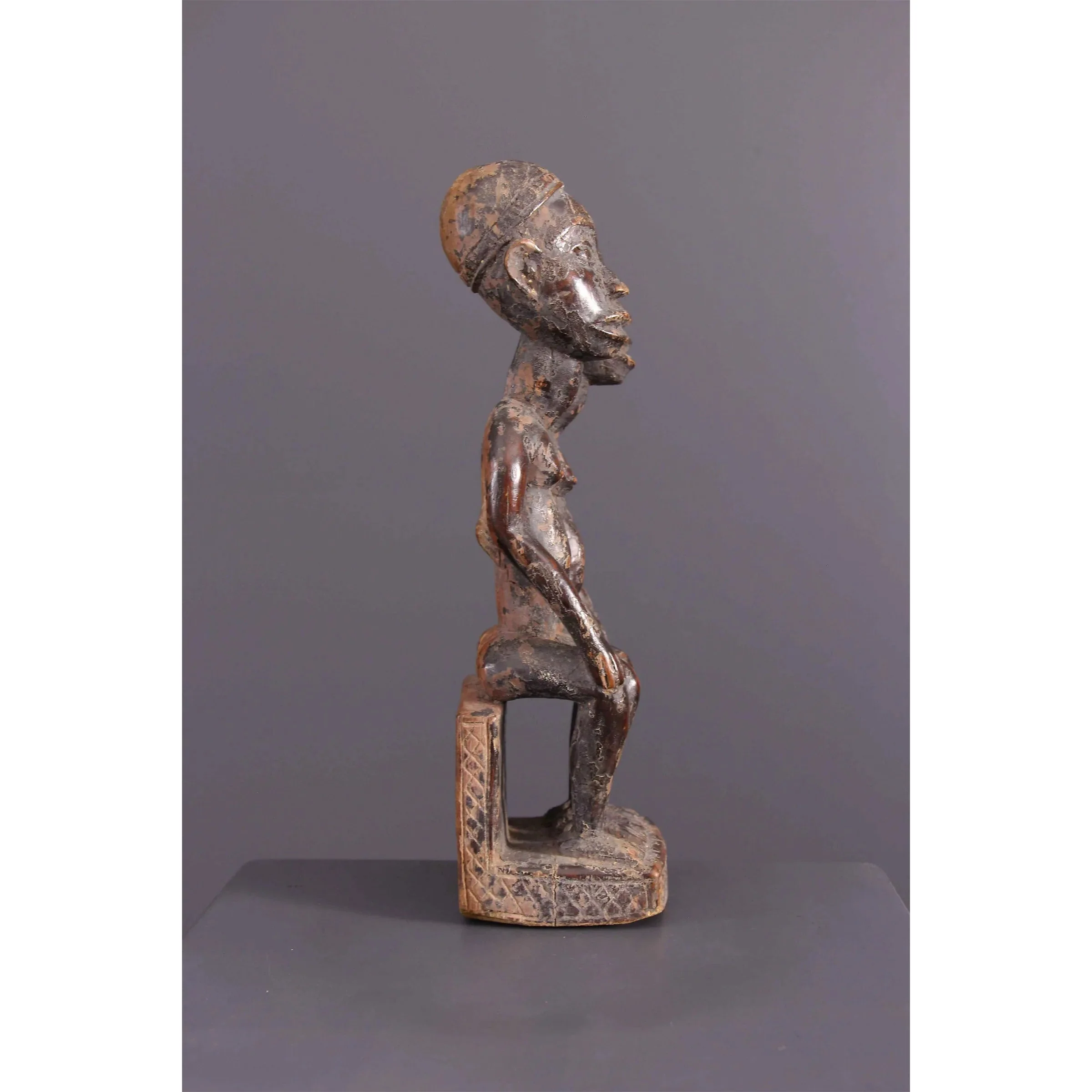 Kongo / Yombe Couple Power Figure, Congo #988 - Image 4