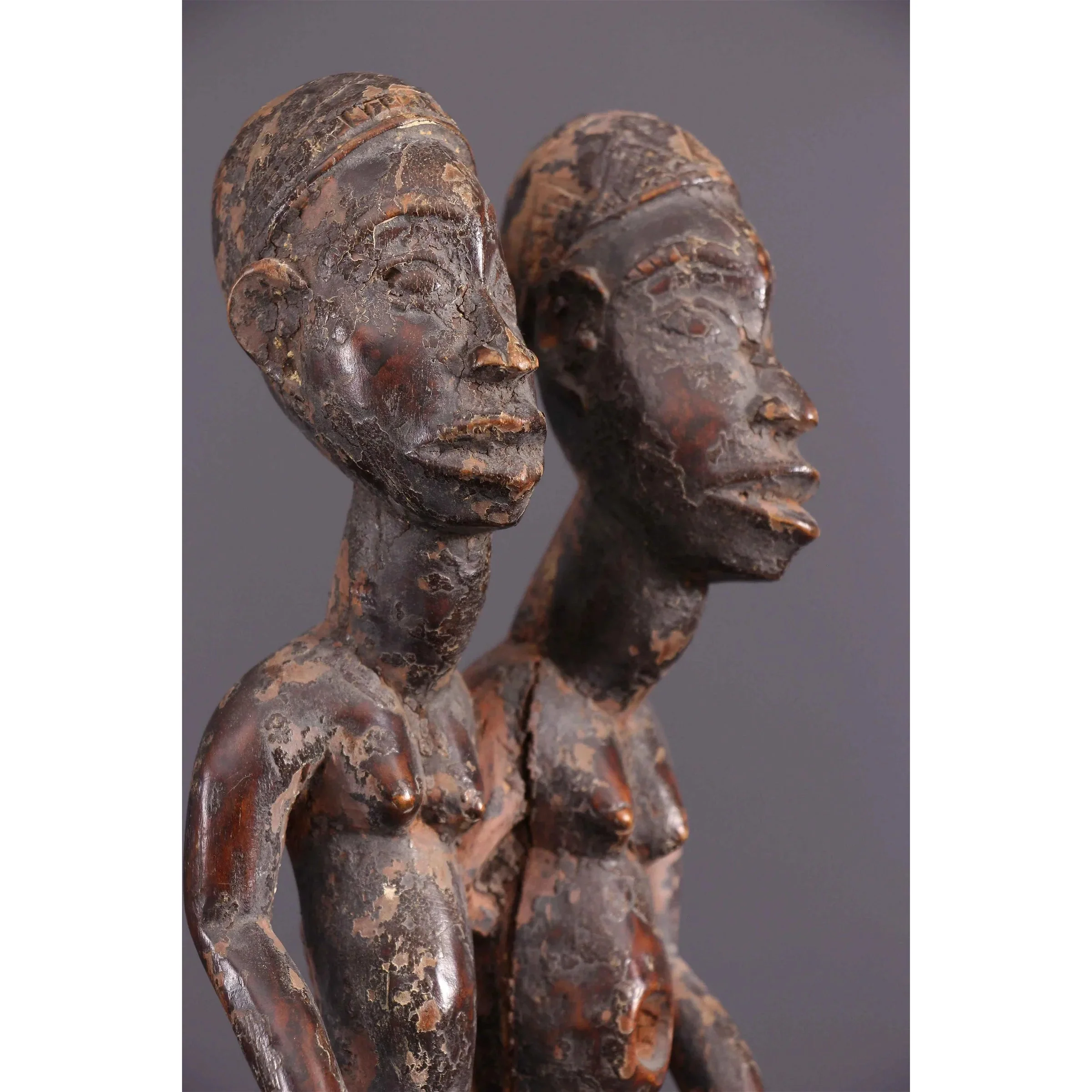 Kongo / Yombe Couple Power Figure, Congo #988 - Image 7