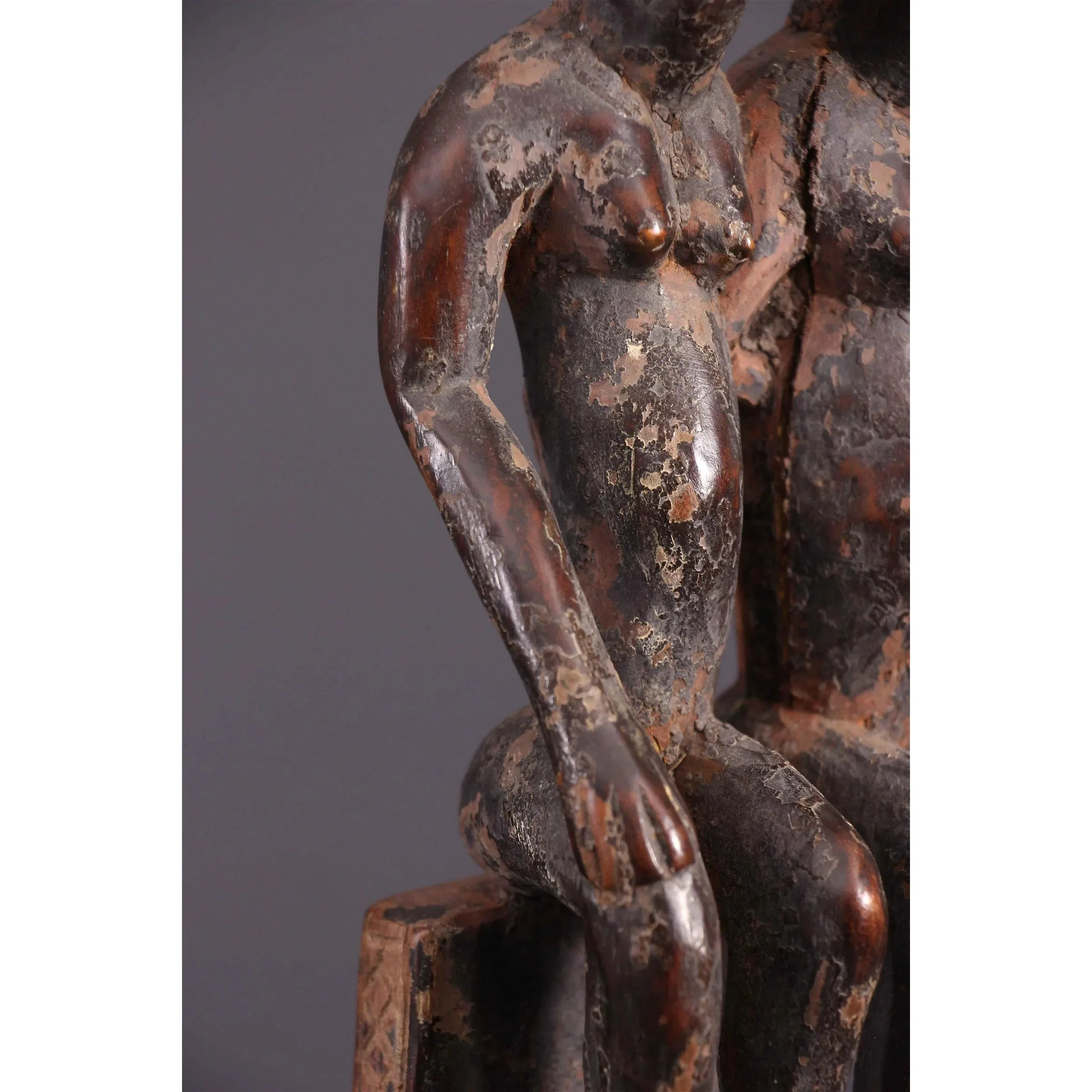 Kongo / Yombe Couple Power Figure, Congo #988 - Image 8