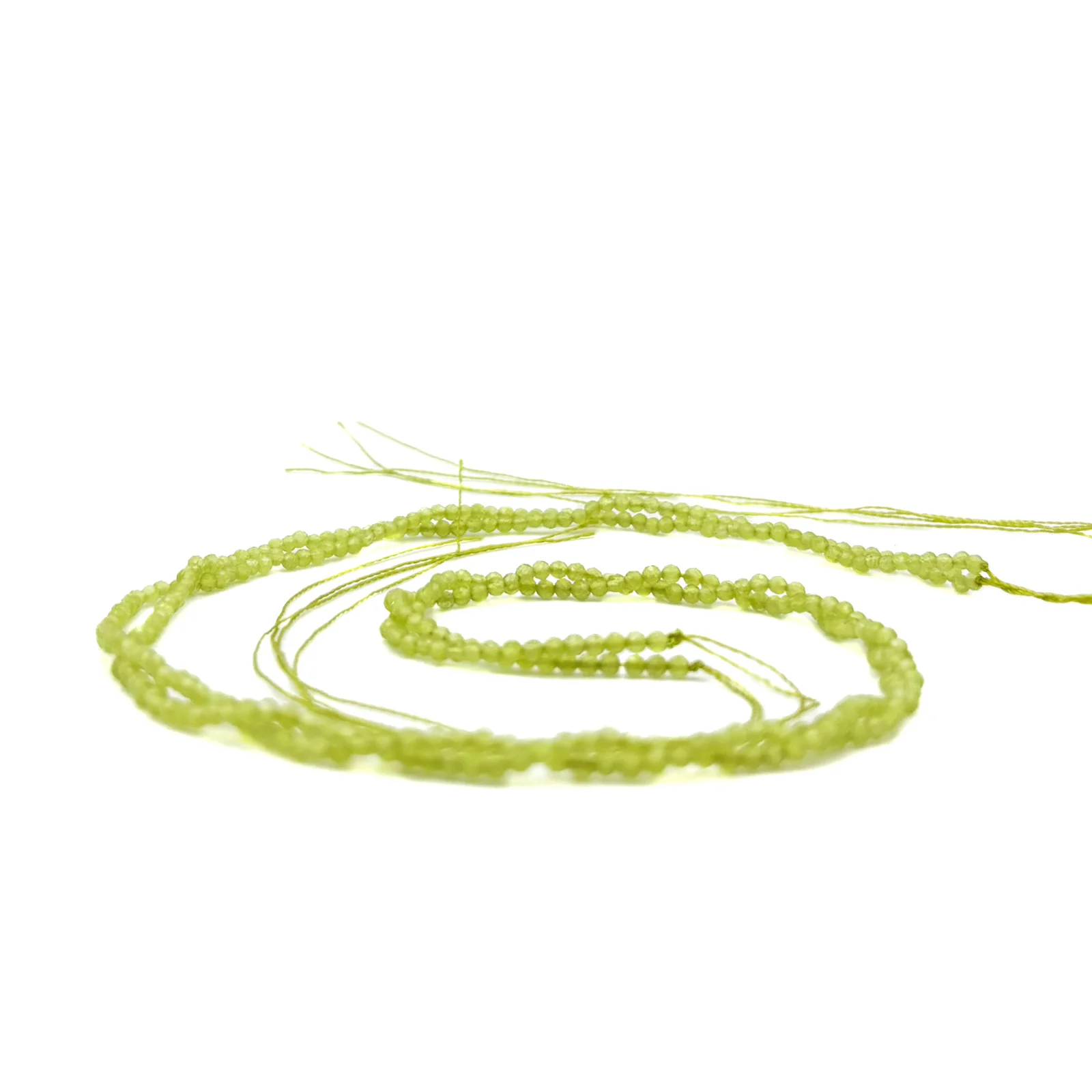Korean Jade / Olivine 2mm Rounds Bead Strand - Image 11
