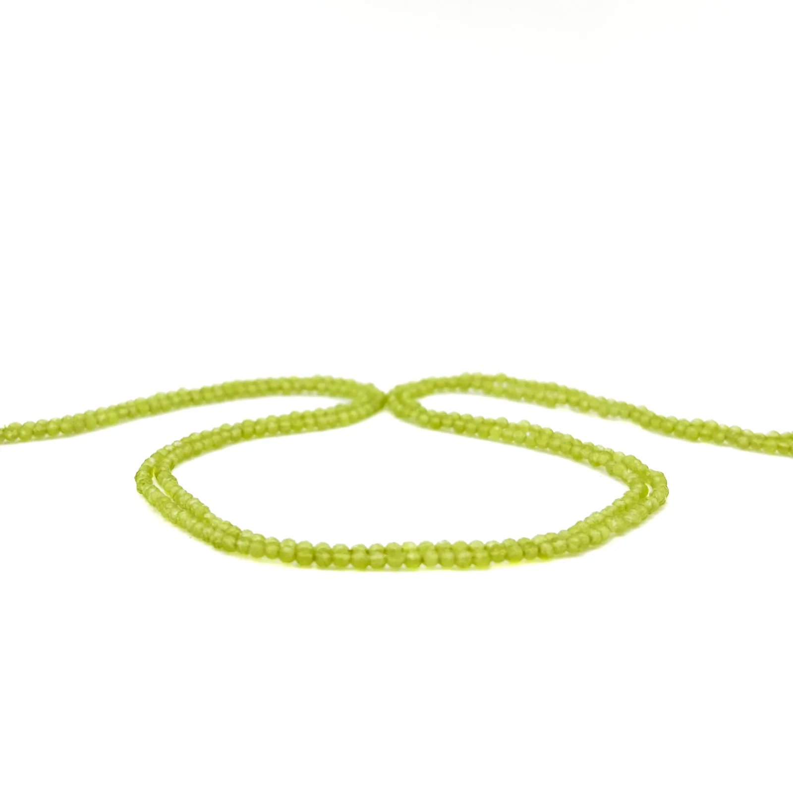 Korean Jade / Olivine 2mm Rounds Bead Strand - Image 6