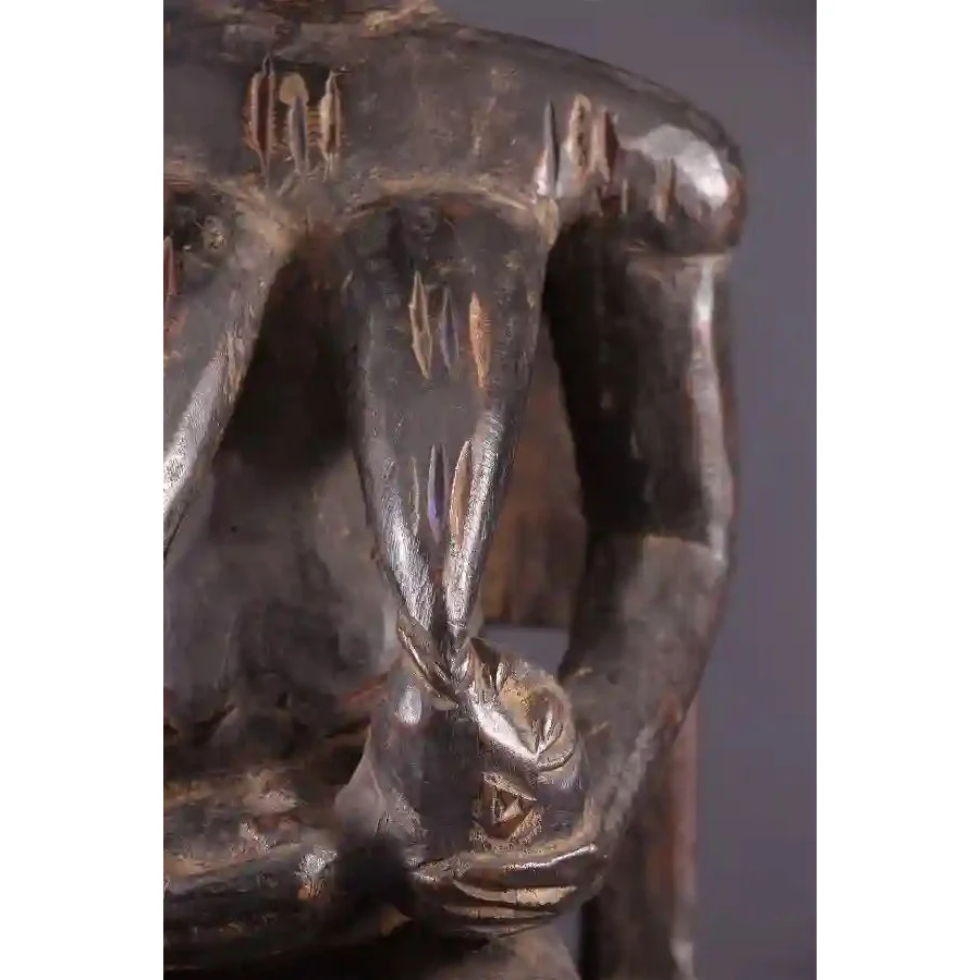 Koulango Maternity Statue, Côte d'Ivoire #517 - Image 8