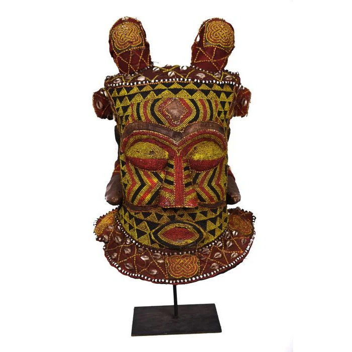 Kuba Bushoong Bwoom Royal Mask, Kongo #887 - Image 2