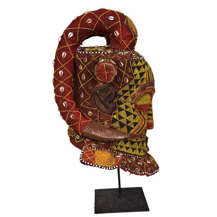 Kuba Bushoong Bwoom Royal Mask, Kongo #887 - Image 4