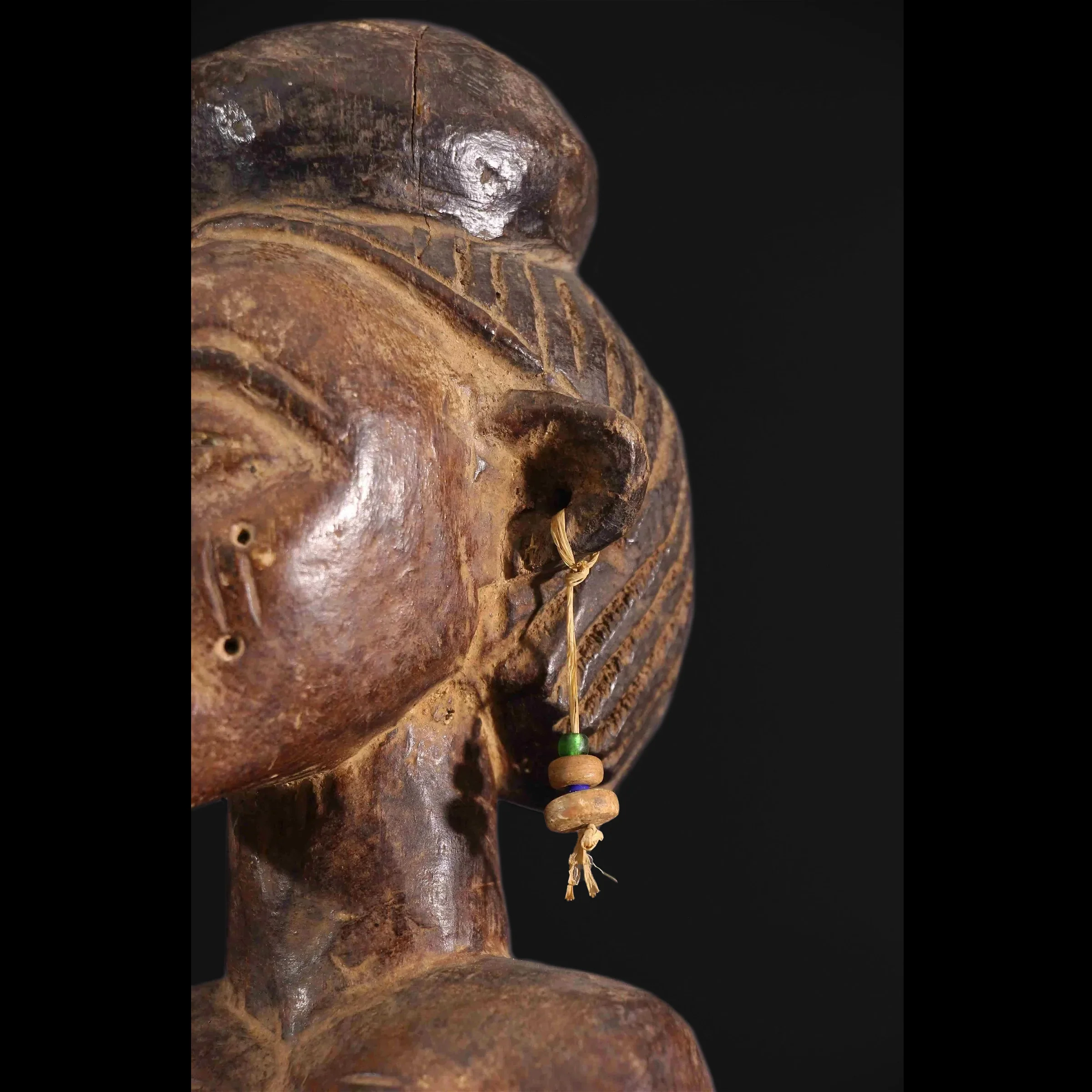Kuba Female Ancestor Altar Figure, Congo DRC  #28 - Image 11