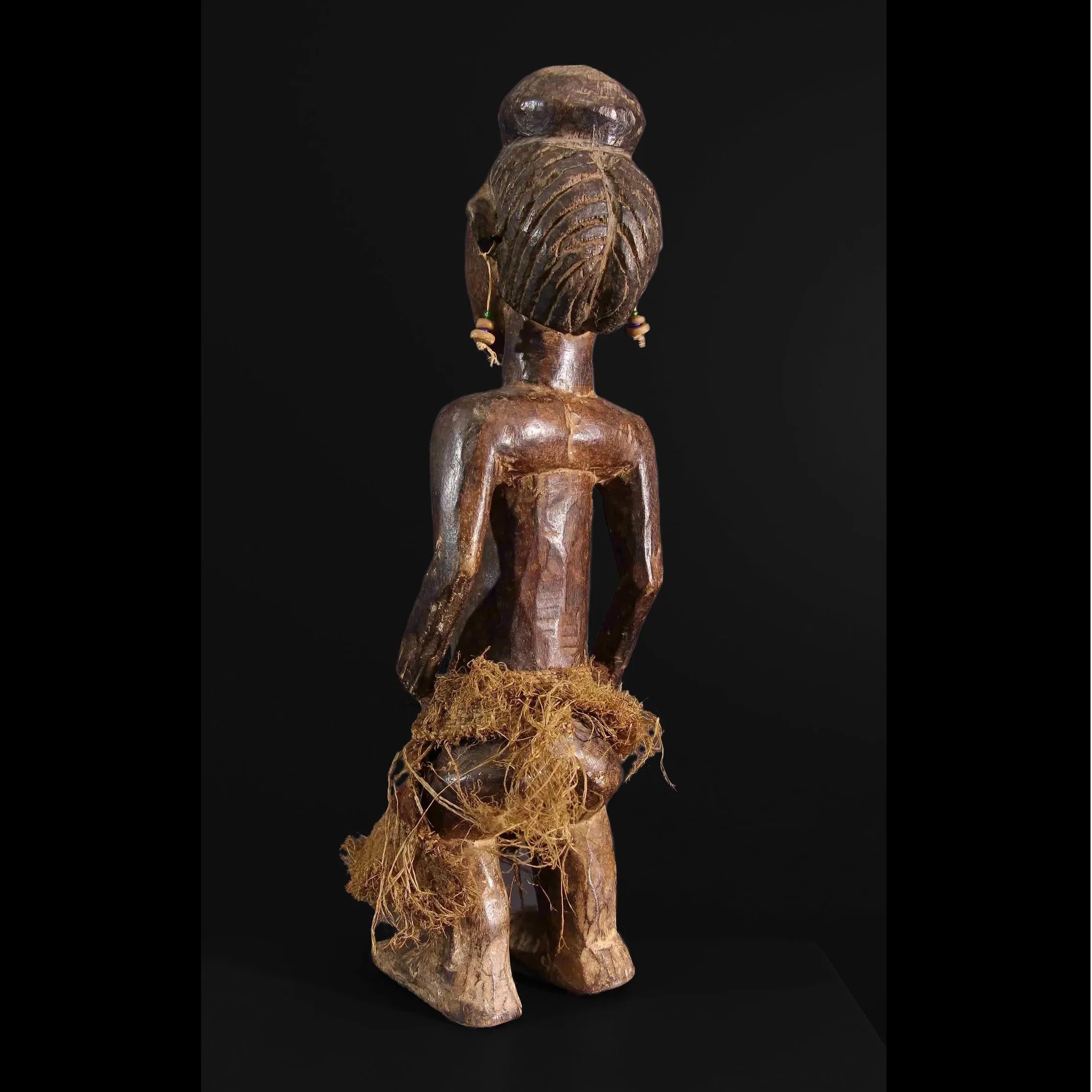 Kuba Female Ancestor Altar Figure, Congo DRC  #28 - Image 5