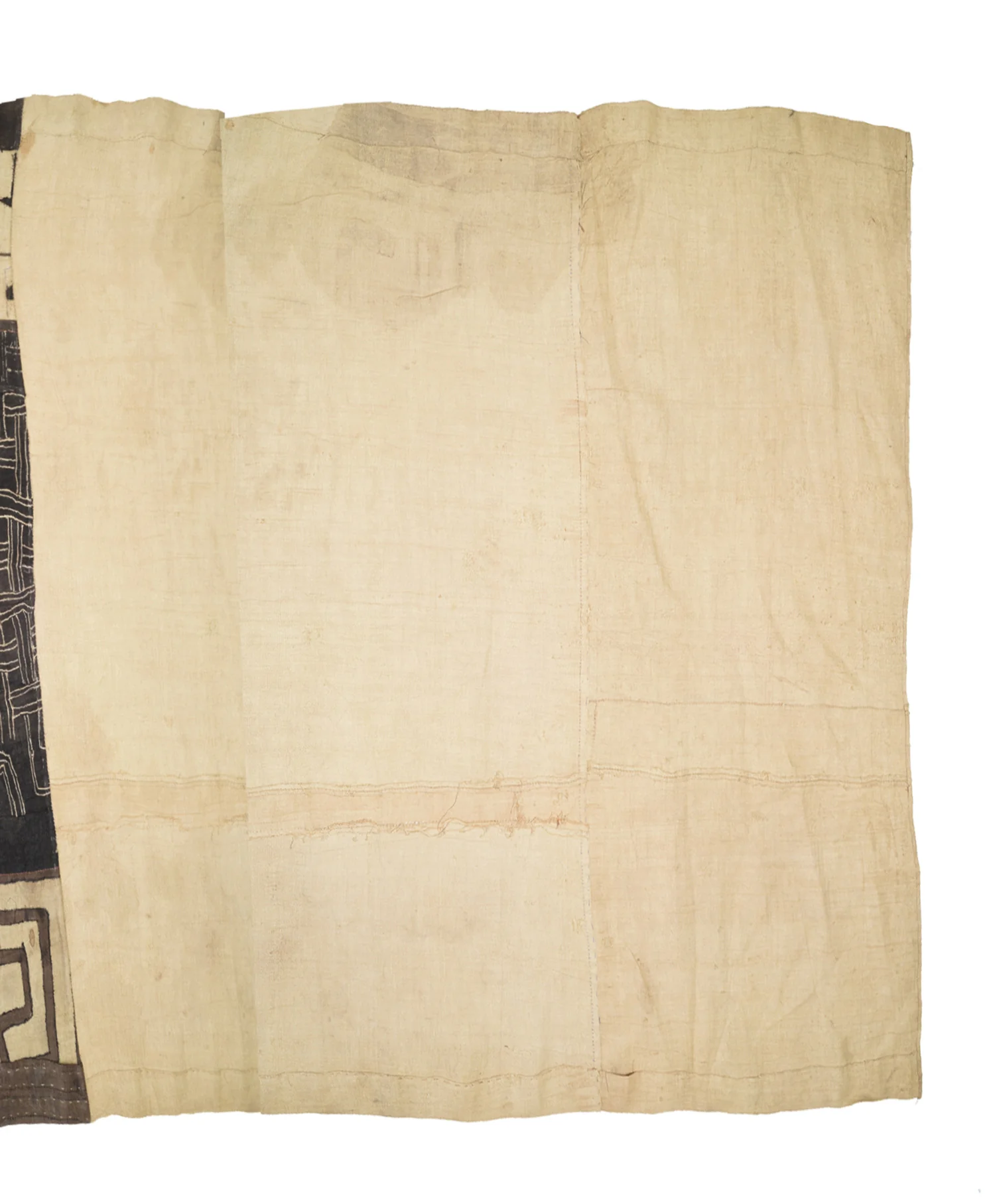 Textile 6: Kuba Hand Woven Raffia Heirloom Wrap Skirt from Zaire 4 - Image 5