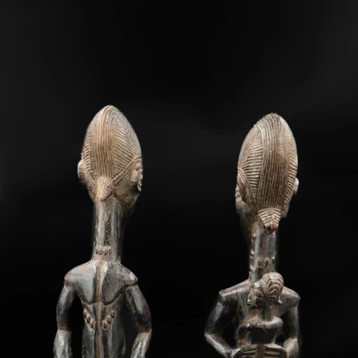 Kulango / Koulango Couple, Côte d'Ivoire #41, 42 PAIR - Image 10