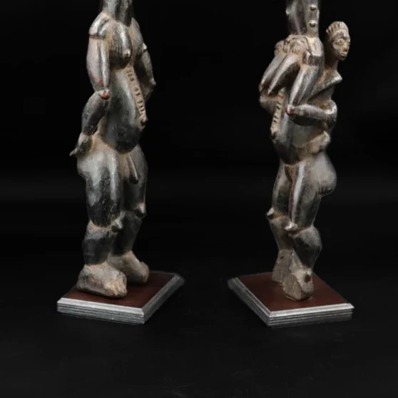 Kulango / Koulango Couple, Côte d'Ivoire #41, 42 PAIR - Image 11