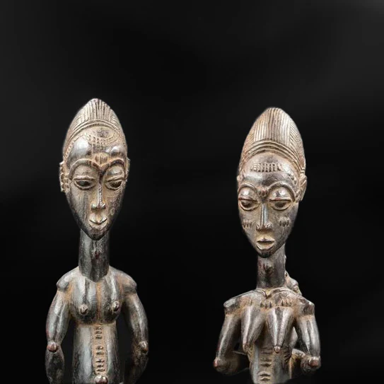 Kulango / Koulango Couple, Côte d'Ivoire #41, 42 PAIR - Image 7