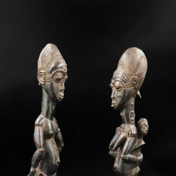 Kulango / Koulango Couple, Côte d'Ivoire #41, 42 PAIR - Image 8