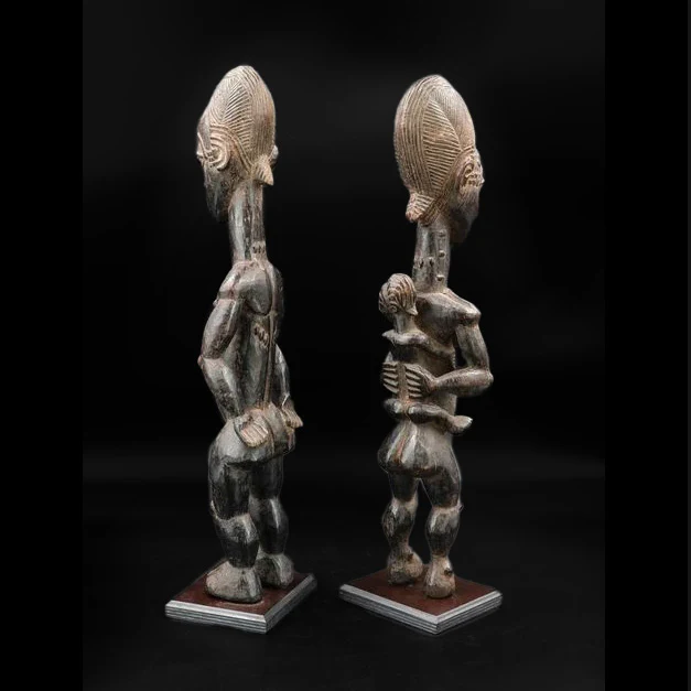 Kulango / Koulango Couple, Côte d'Ivoire #41, 42 PAIR - Image 9