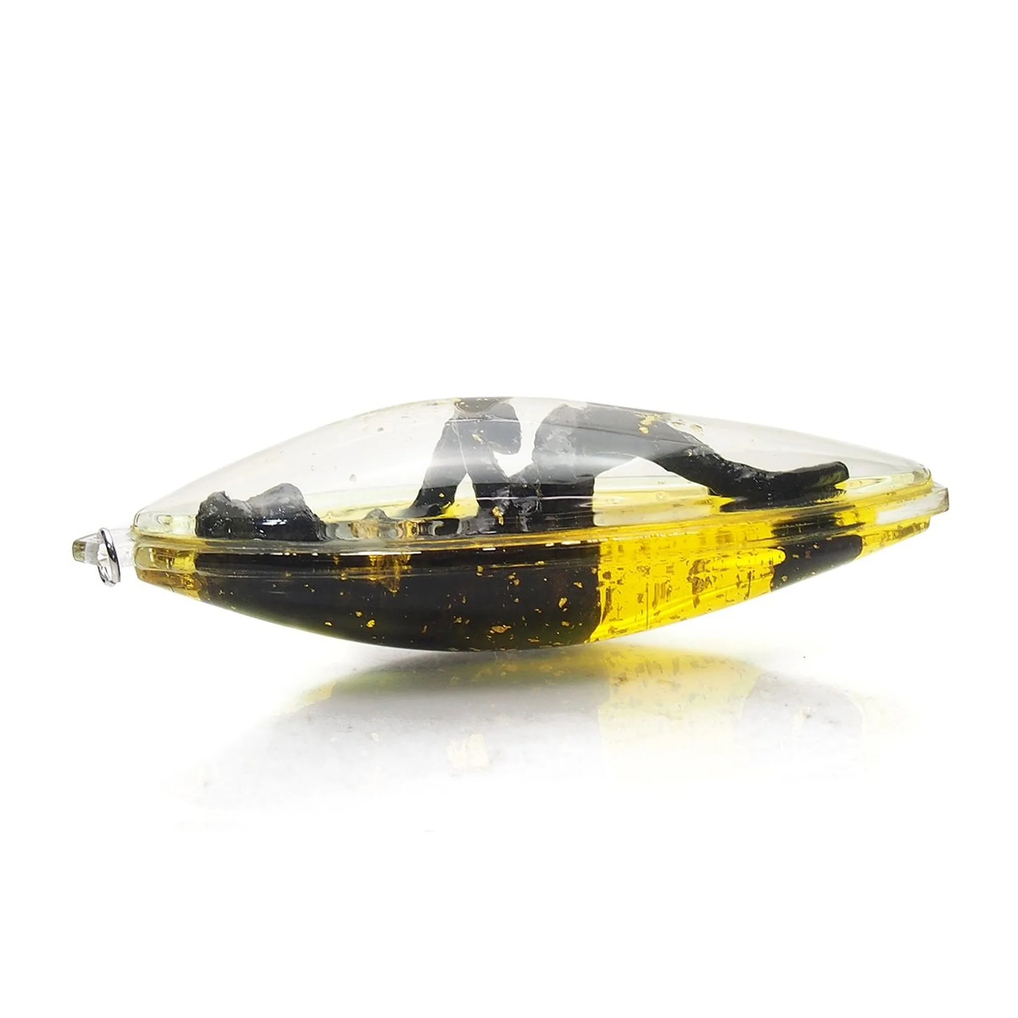 Kuman Thong "Root" Figure Floating in Gold Leaf Amulet Pendant -7 - Image 2