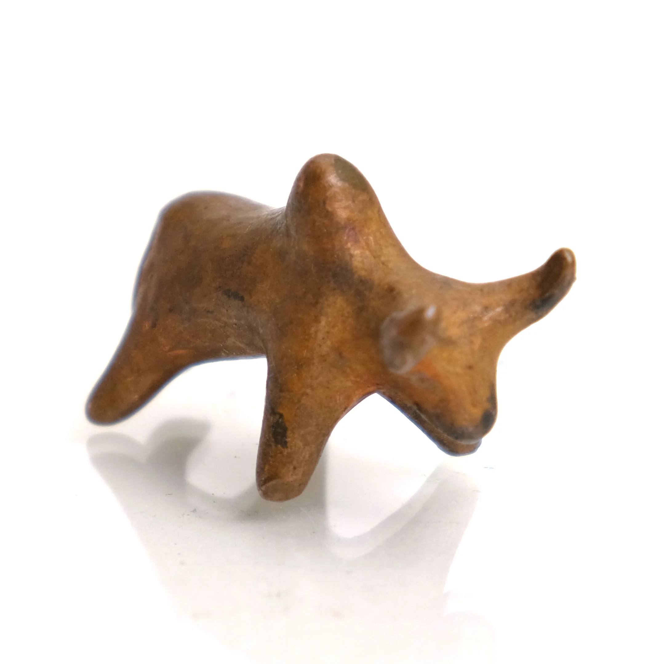 Kwai Wua Thanu Magic Buffalo Copper Amulet - Image 2