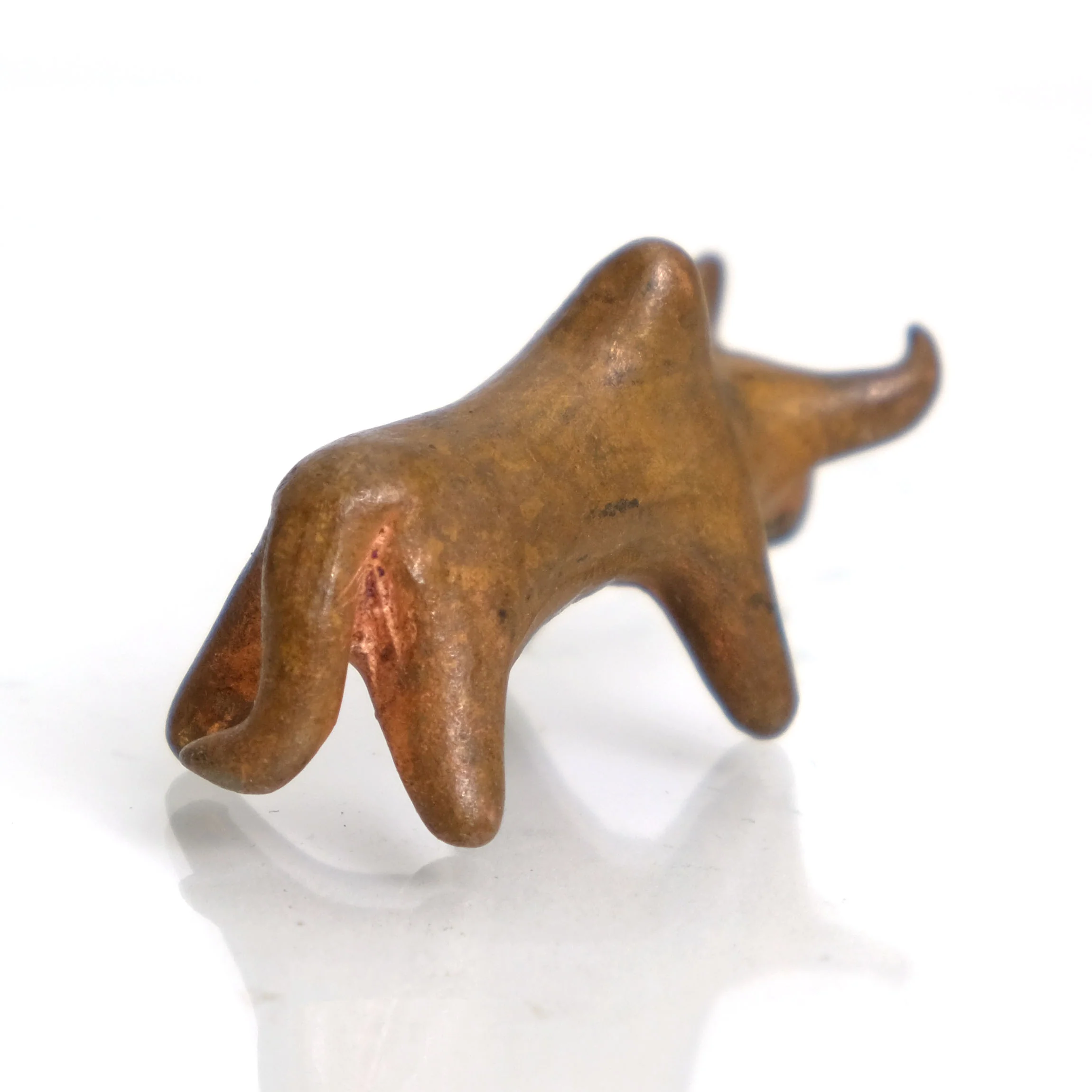 Kwai Wua Thanu Magic Buffalo Copper Amulet - Image 3