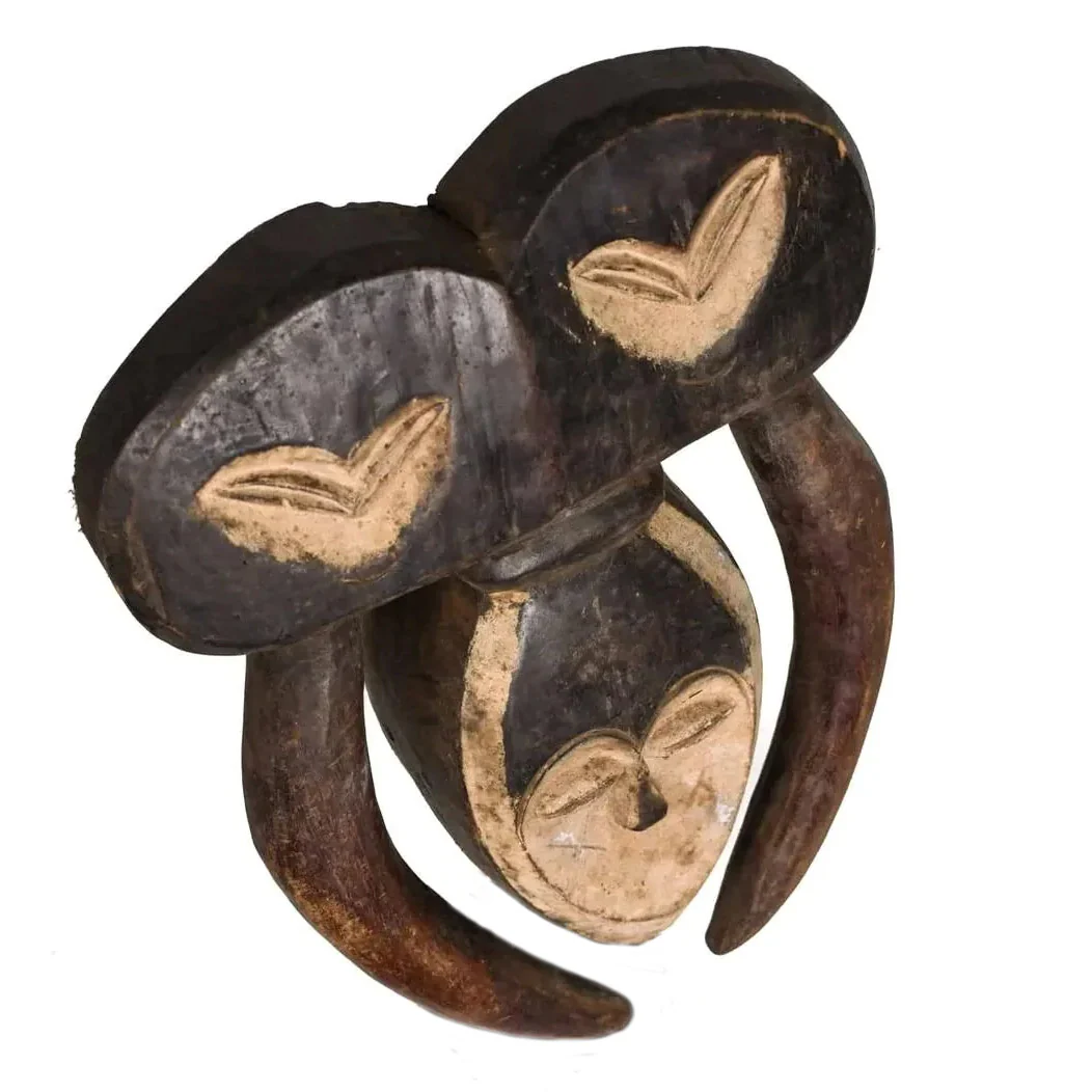 Kwele Ekuk Bata Mask, Gabon #142 - Image 6