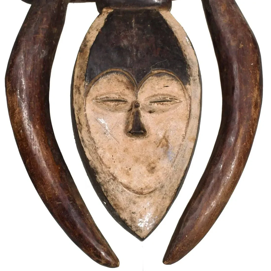 Kwele Ekuk Bata Mask, Gabon #142 - Image 7