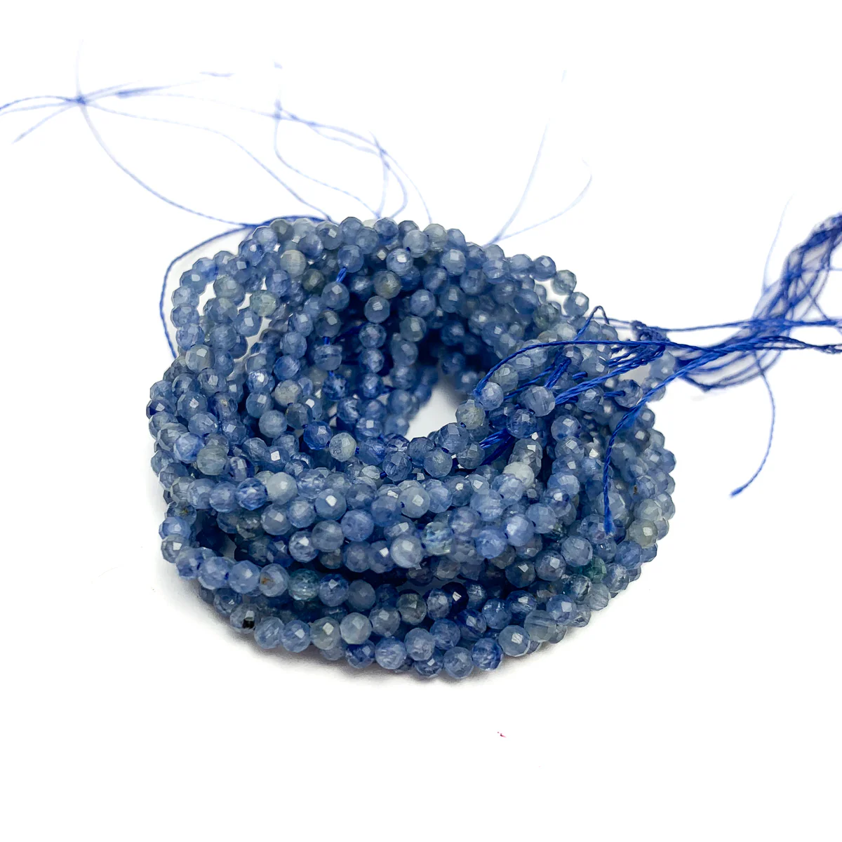 Kyanite Kenya 2.5 mm Faceted Rounds - Image 3