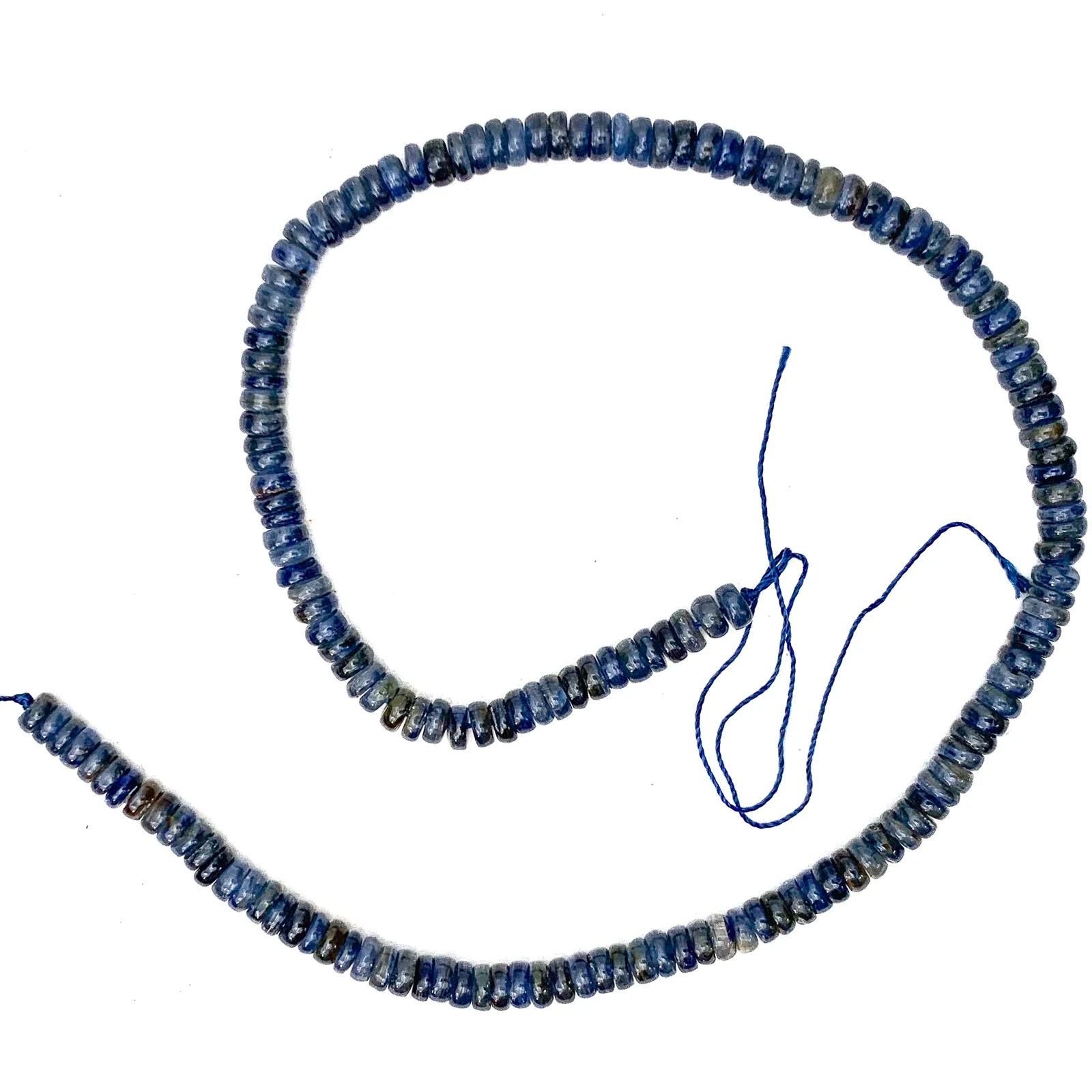 Kyanite 6mm Heishi Bead Strand - Image 2