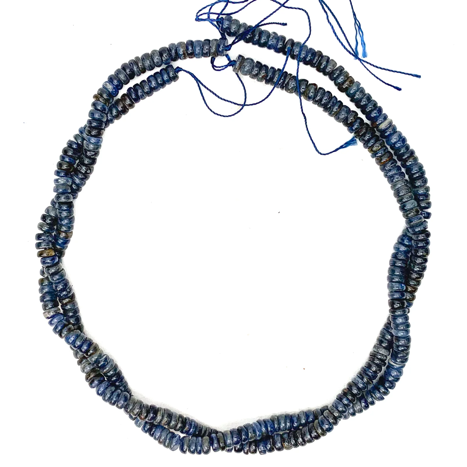 Kyanite 6mm Heishi Bead Strand - Image 3