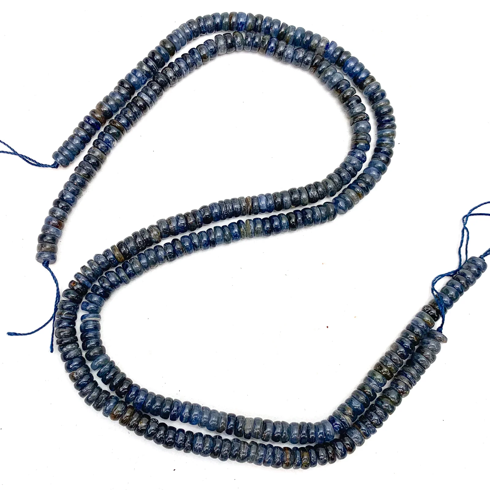 Kyanite 6mm Heishi Bead Strand - Image 5