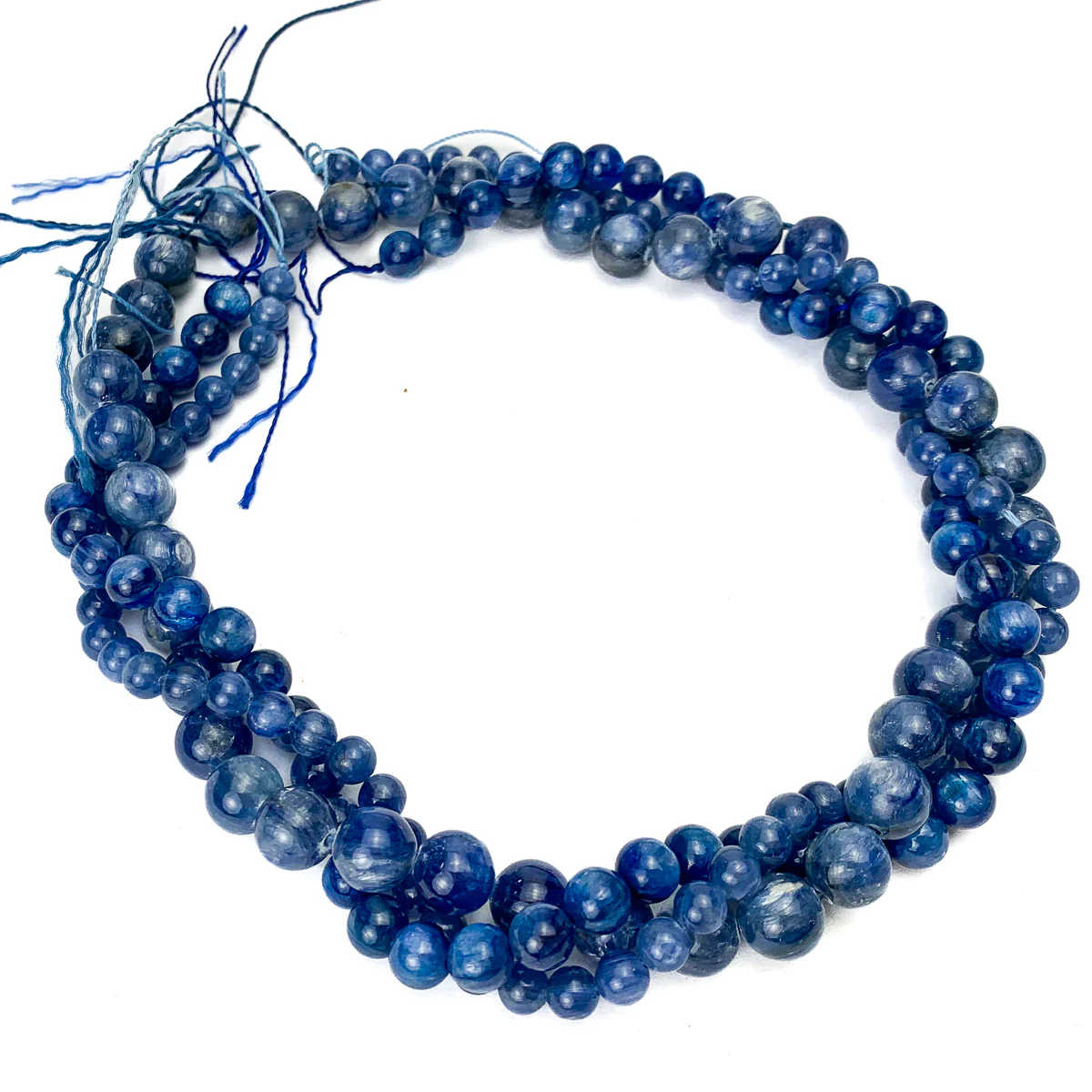 Kyanite Extra-Fine Smooth 6, 8 & 10 Rounds - Image 4