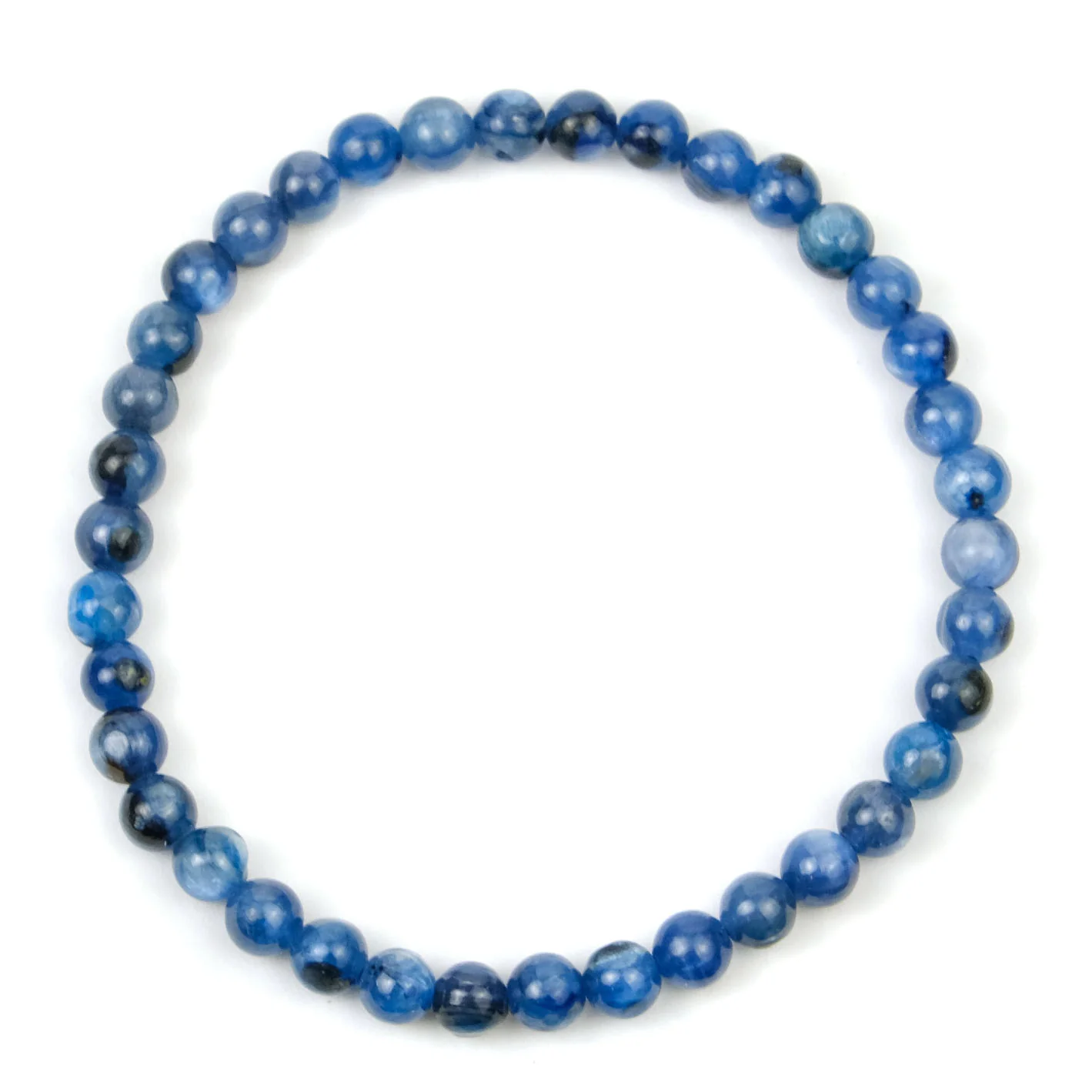 Kyanite Stretch Bracelet 5mm - Image 3