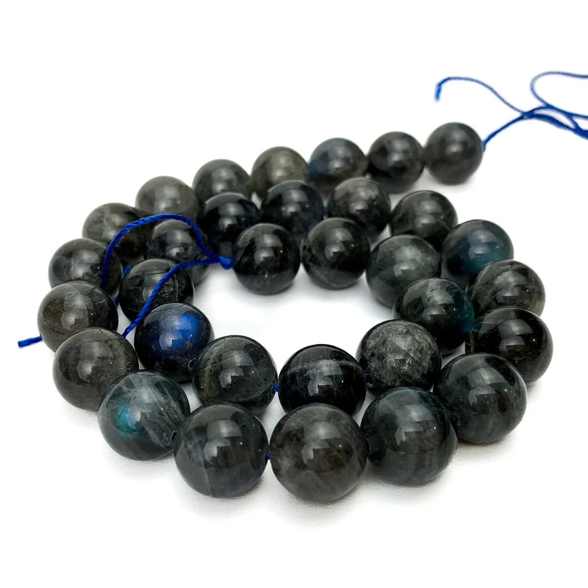 Labradorite 13mm Smooth Rounds - Image 3