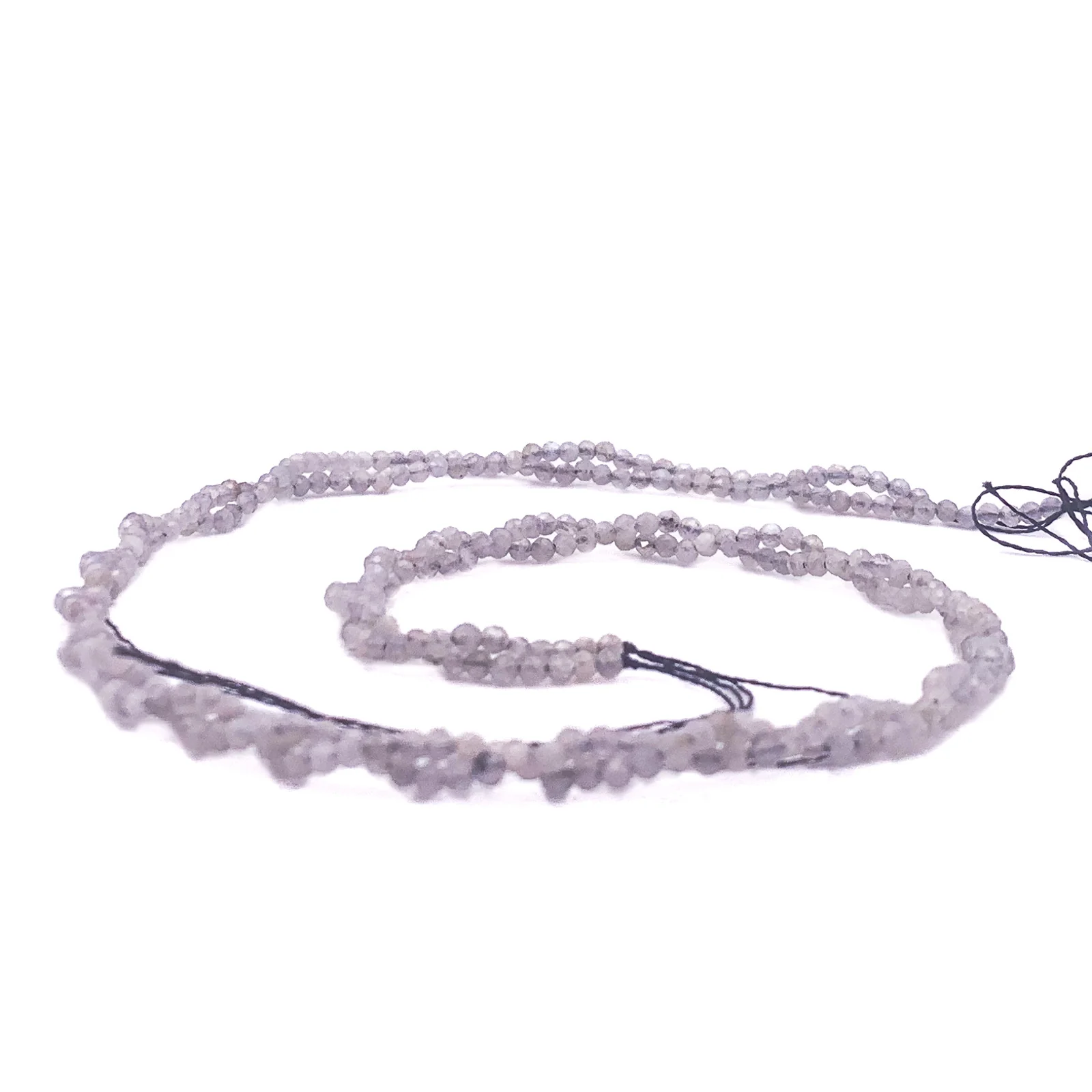 Labradorite 2.3mm Faceted Rounds Bead Strand - Image 9