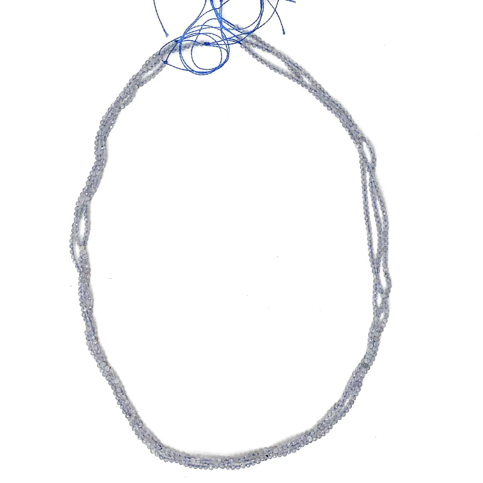 Labradorite 2mm Faceted Rounds Bead Strand - Image 4