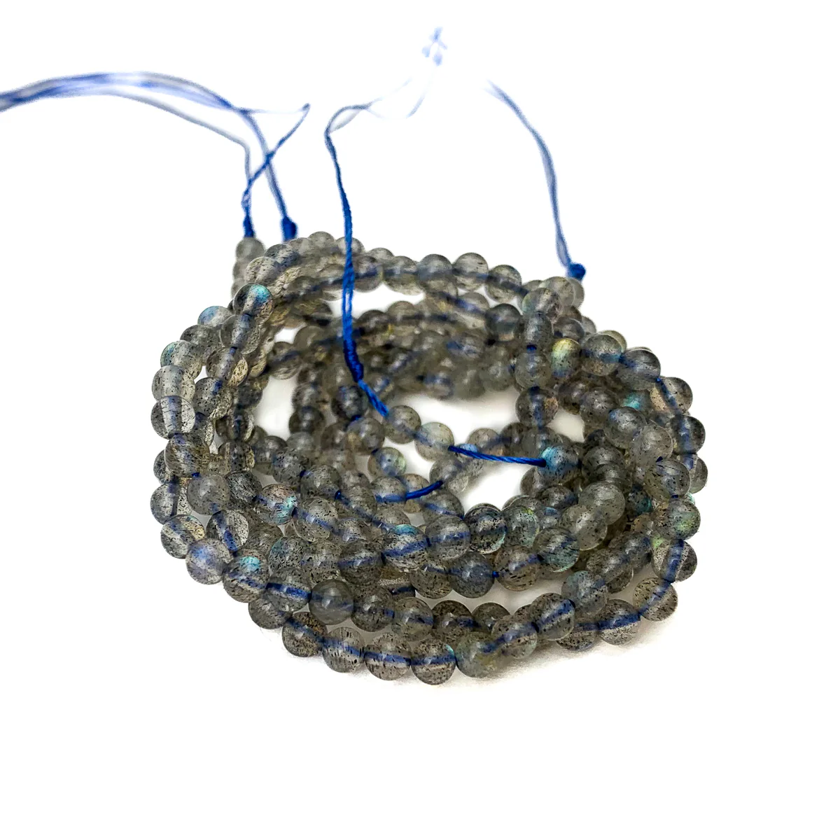Labradorite 3mm Smooth Rounds - Image 4