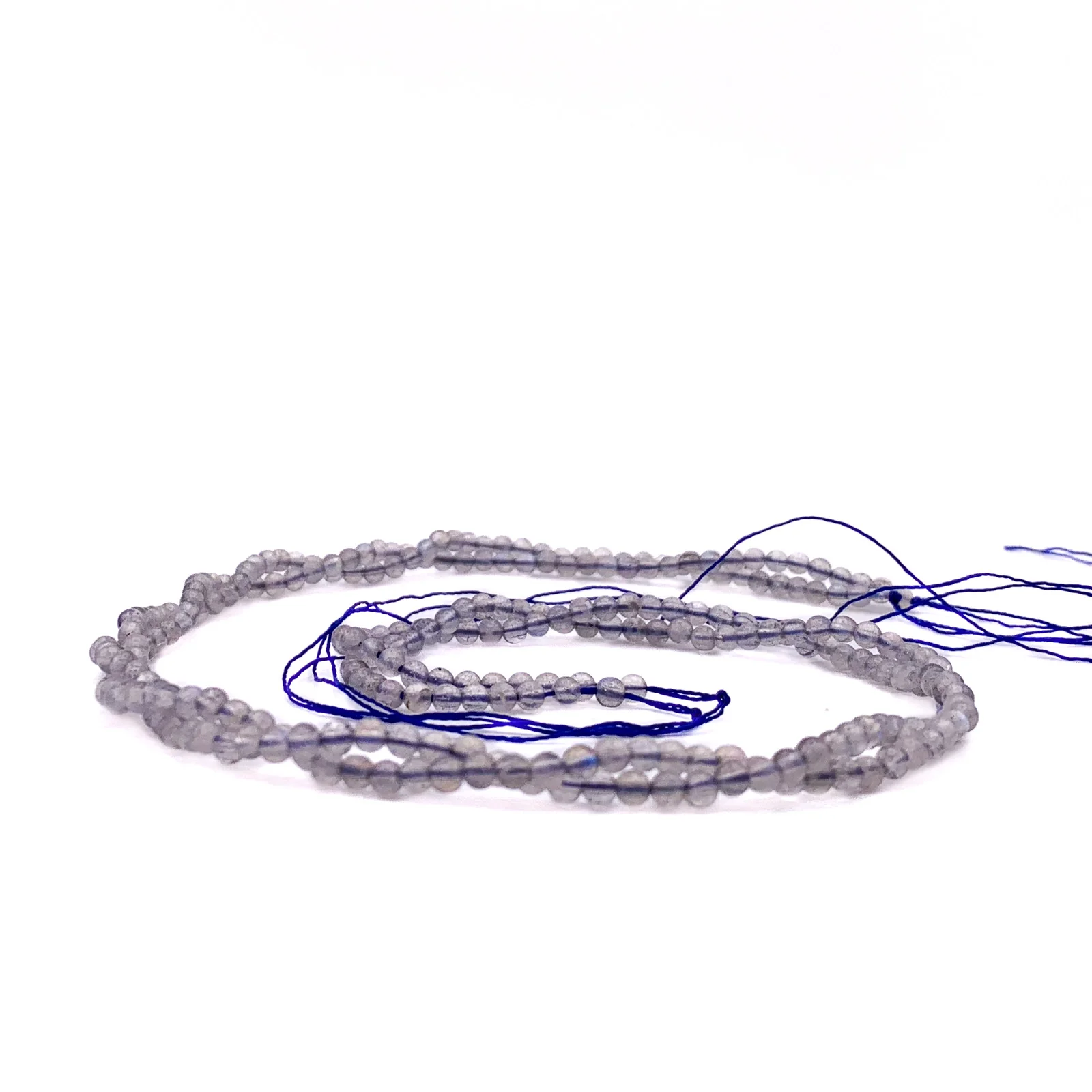 Labradorite 3mm Smooth Rounds Bead Strand - Image 4