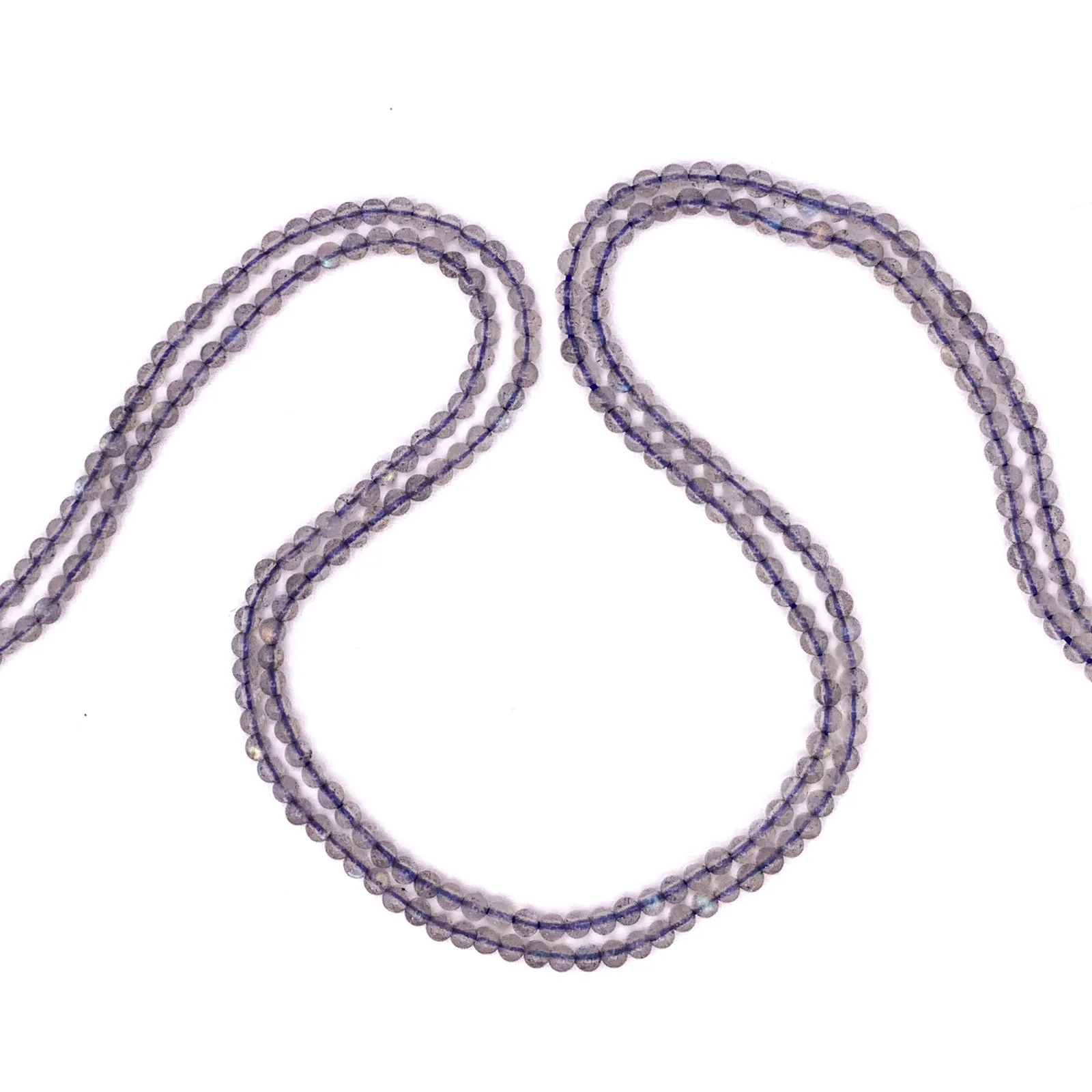Labradorite 3mm Smooth Rounds Bead Strand - Image 5