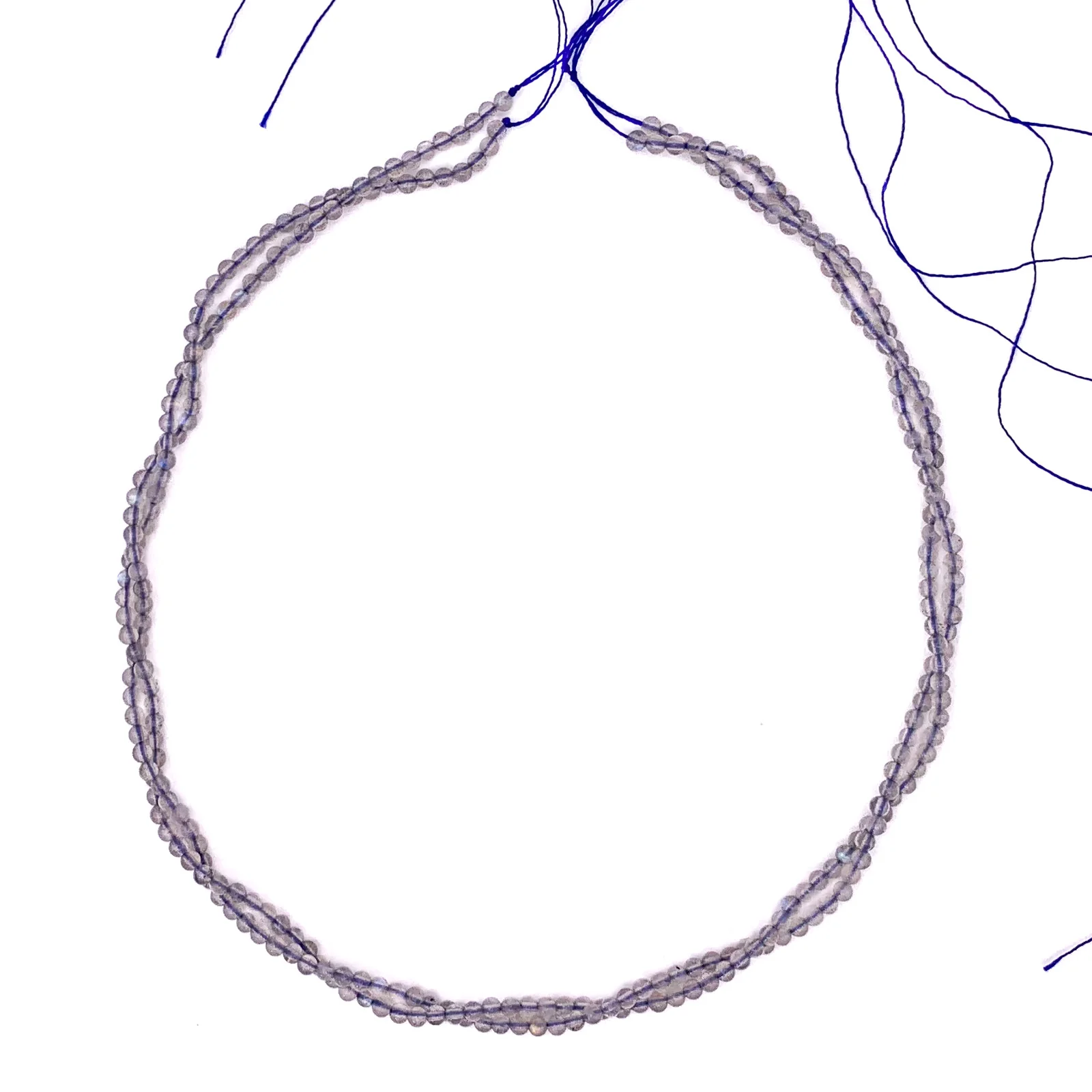 Labradorite 3mm Smooth Rounds Bead Strand - Image 9
