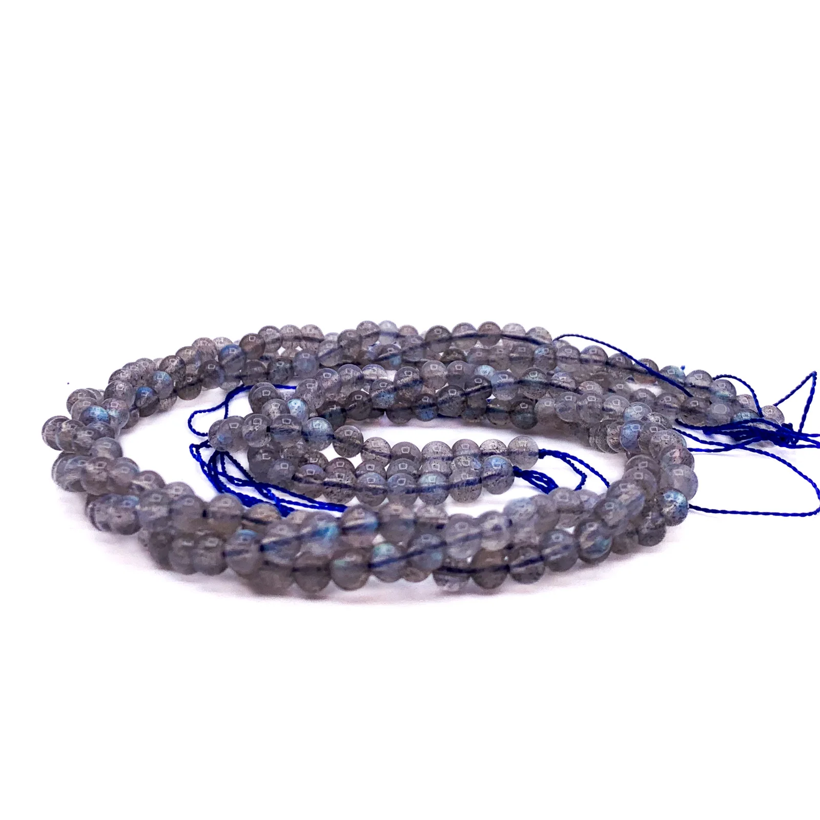 Labradorite 4.6mm Smooth Rounds Bead Strand - Image 7