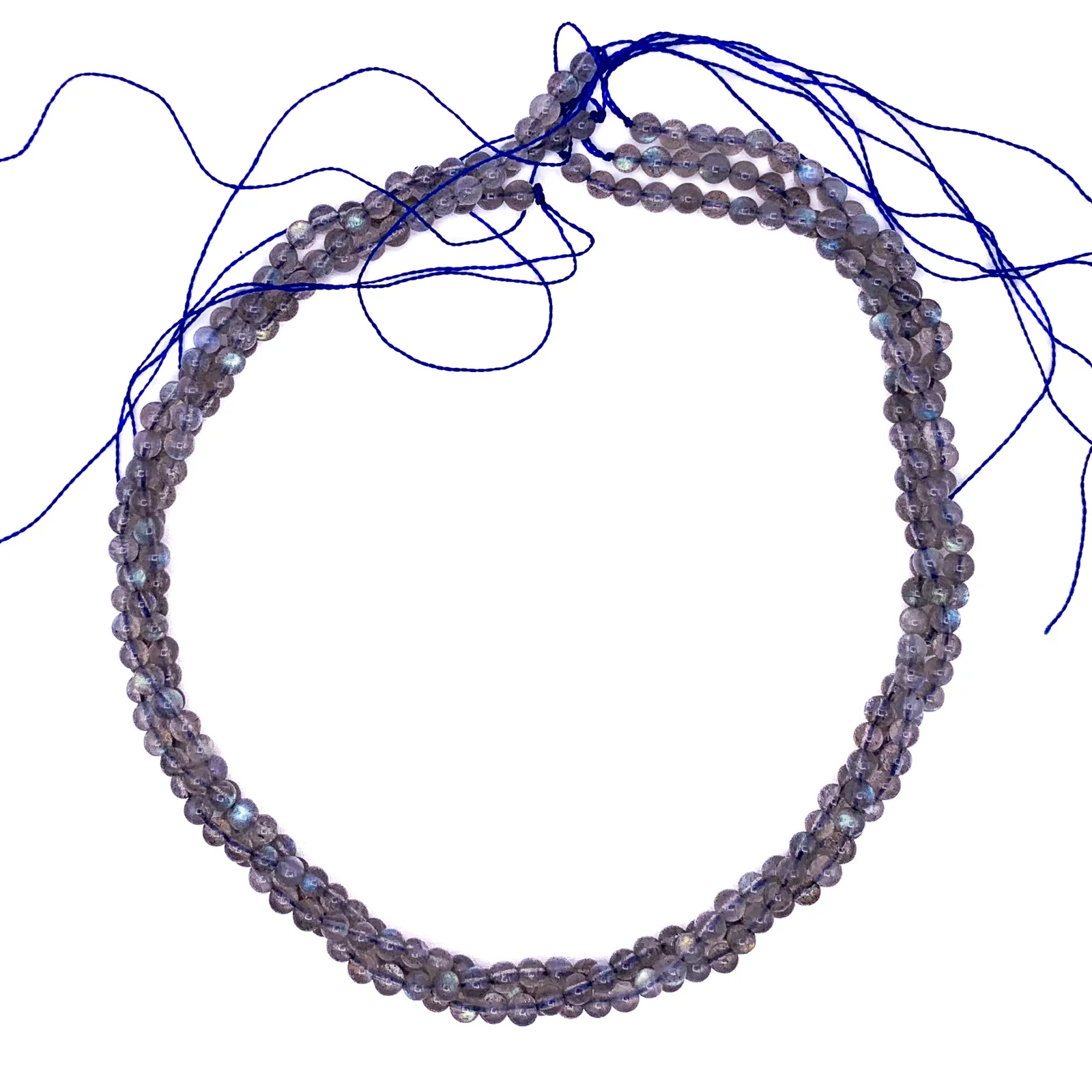 Labradorite 4.6mm Smooth Rounds Bead Strand - Image 8