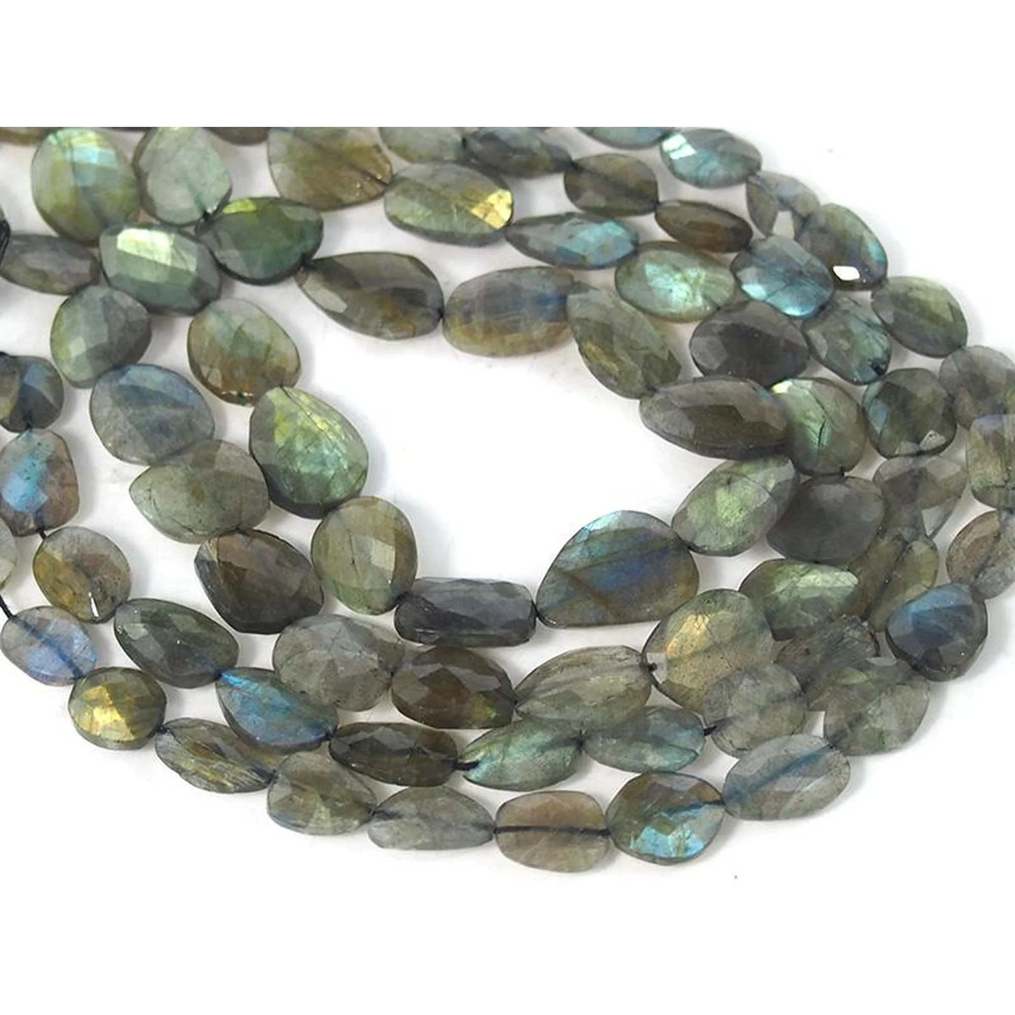Labradorite Faceted Nugget Strand - Image 4