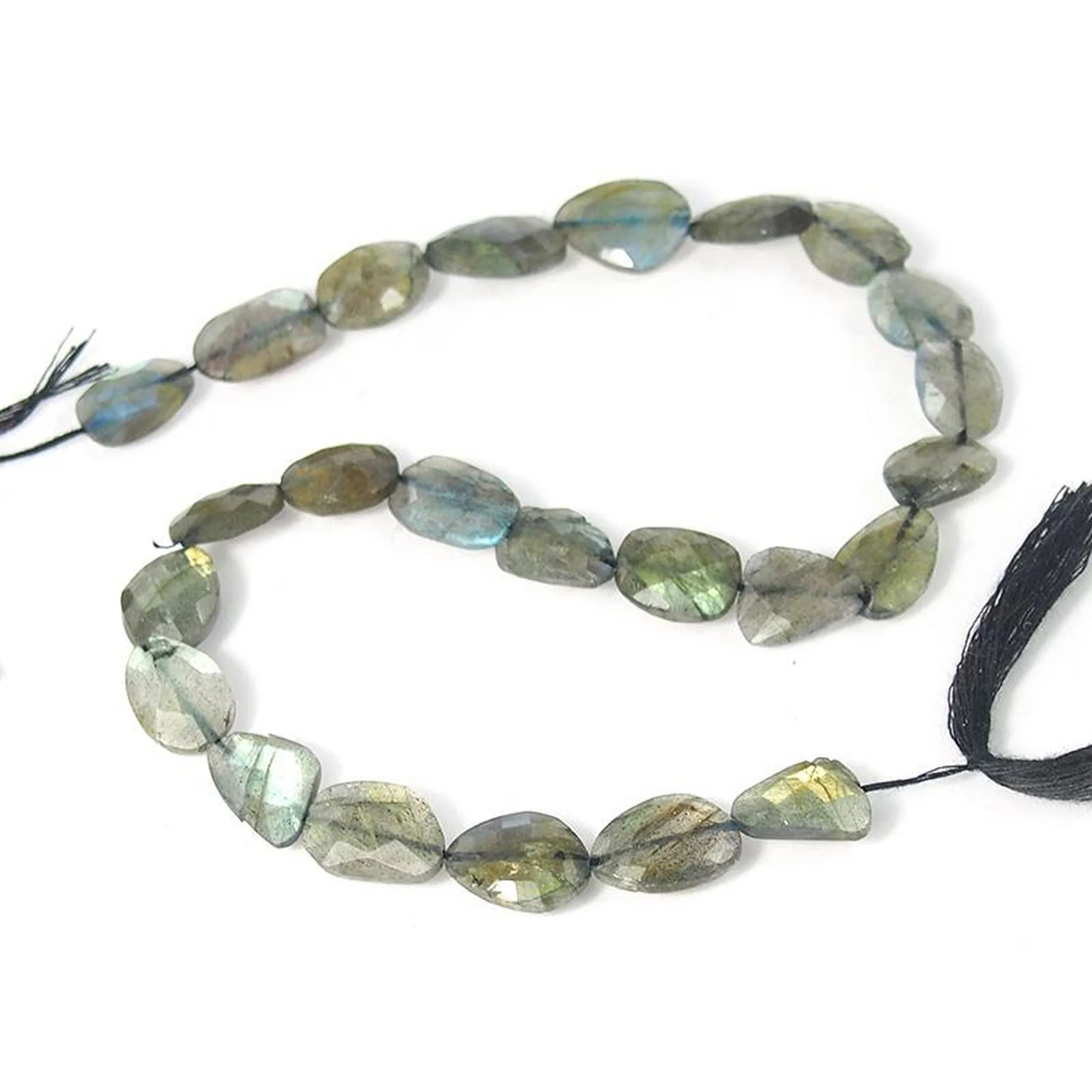 Labradorite Faceted Nugget Strand - Image 5