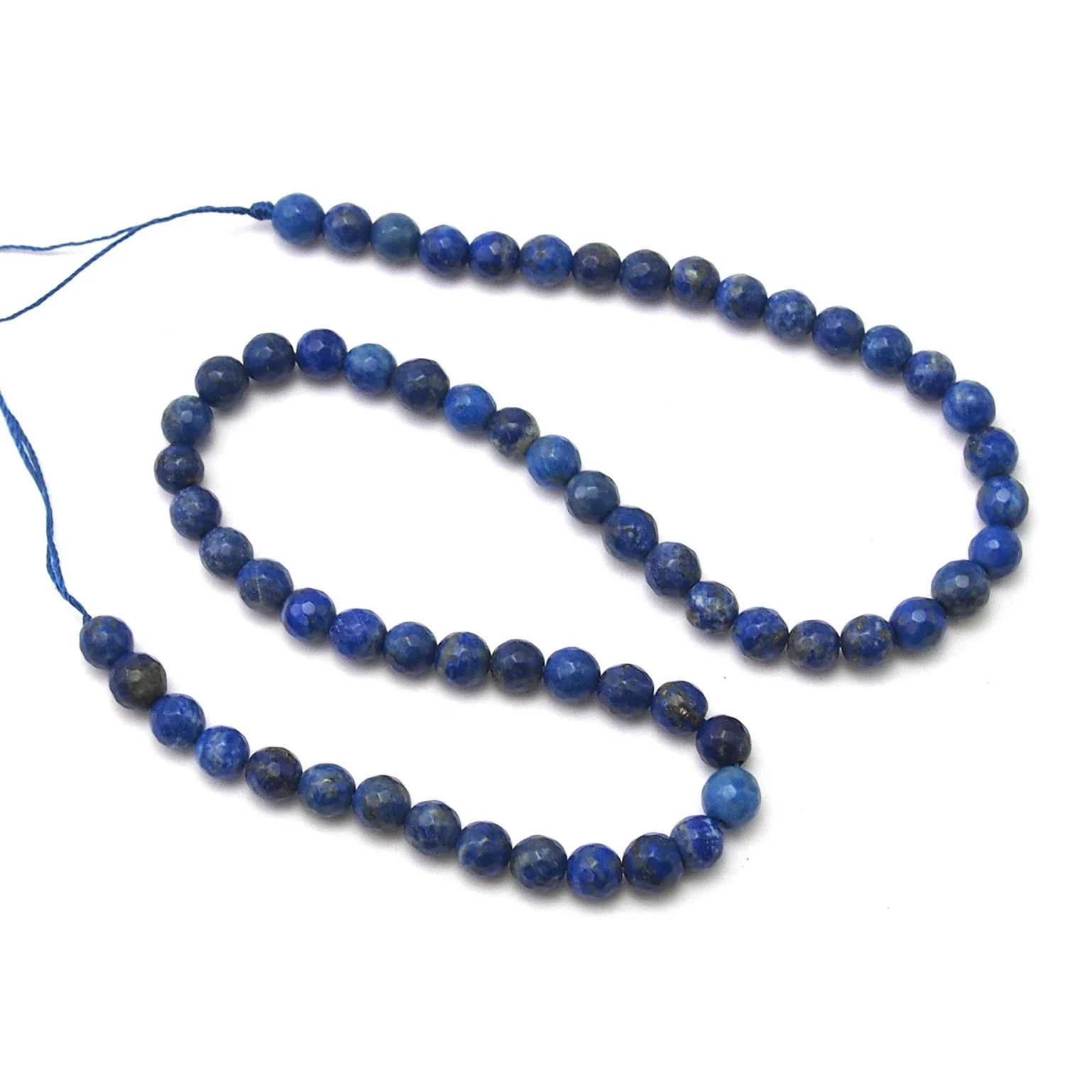 Lapis Lazuli Faceted Rounds 6mm - Image 2