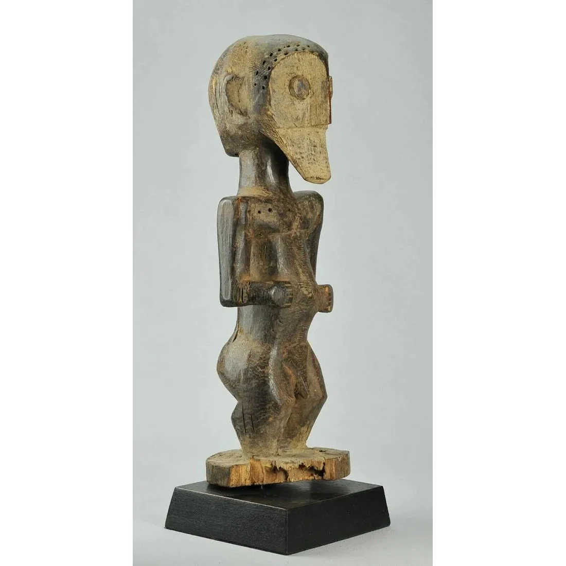 Metoko Kukungu Male Figure, Congo #174 - Image 4