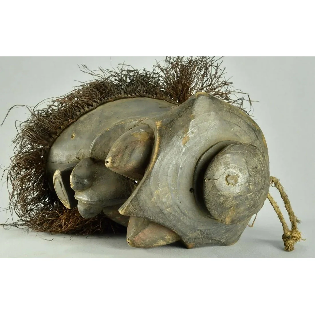 Large Kuba Helmet Mask, Congo - Image 10