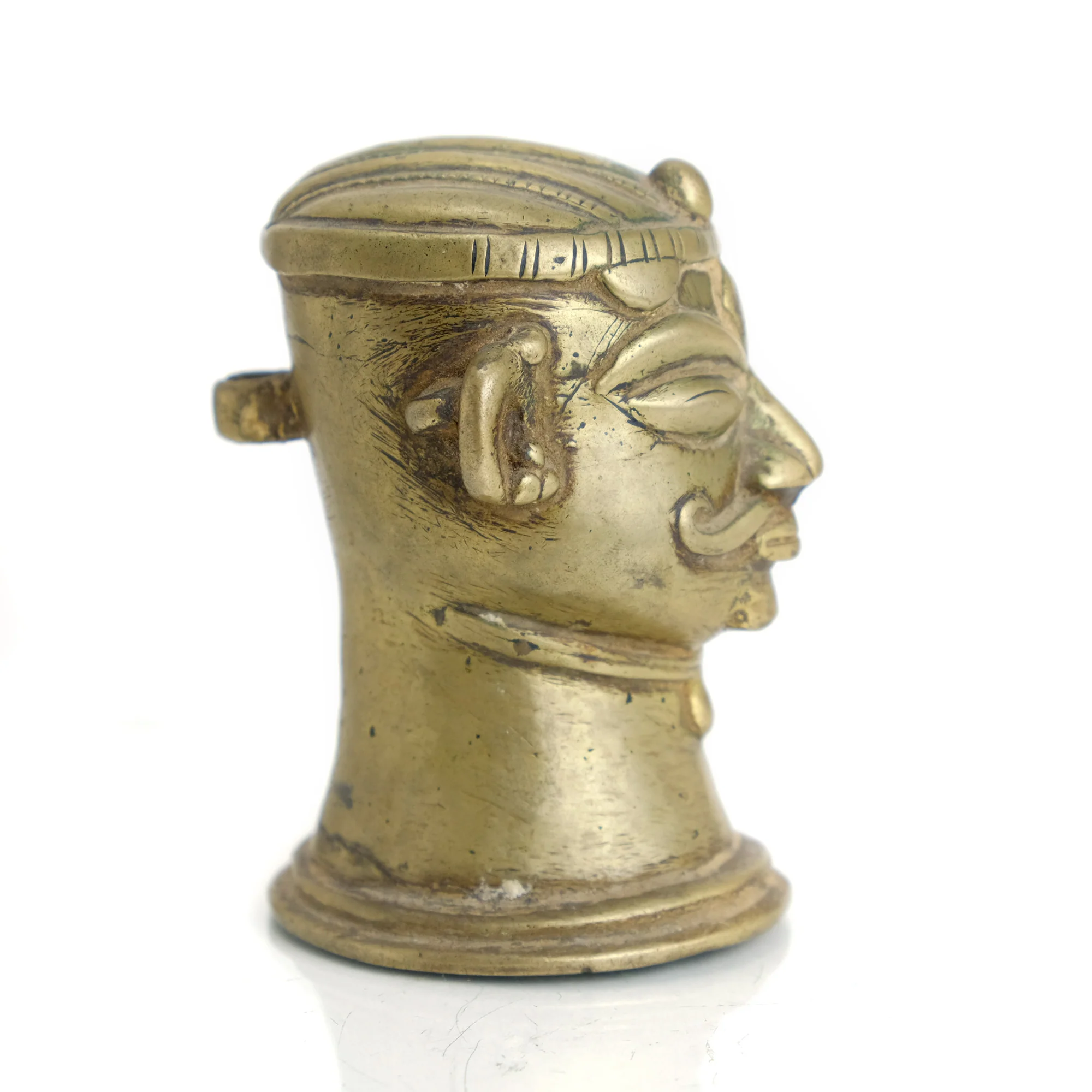 Late 19th Century Brass Shiva - The Guardian of End of Life - Image 2